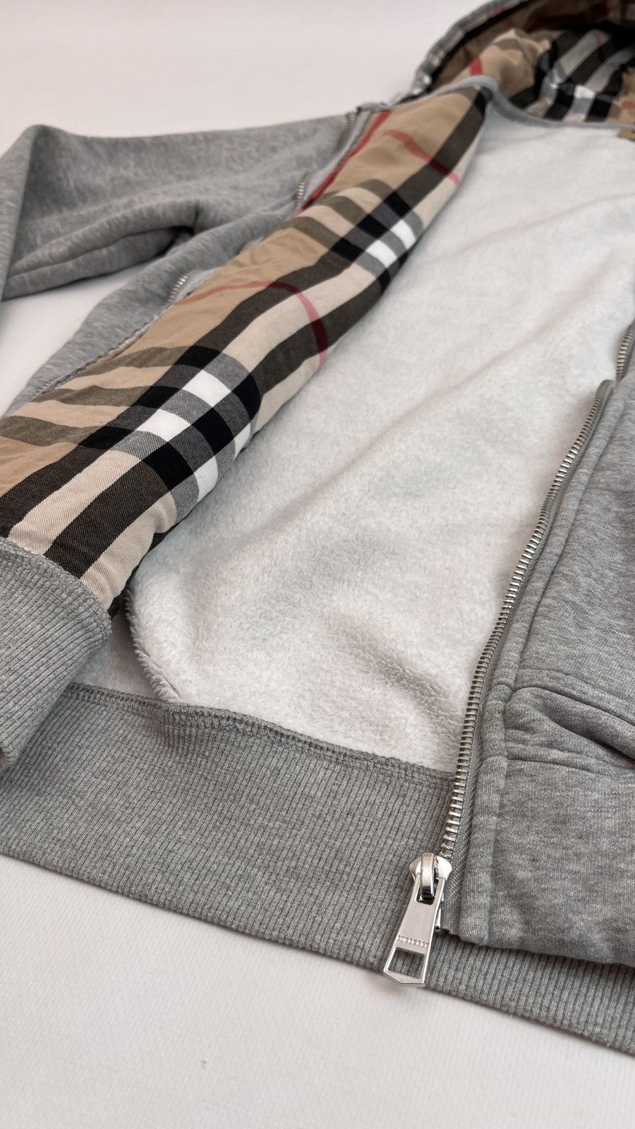 Burberry Zip Hoodie