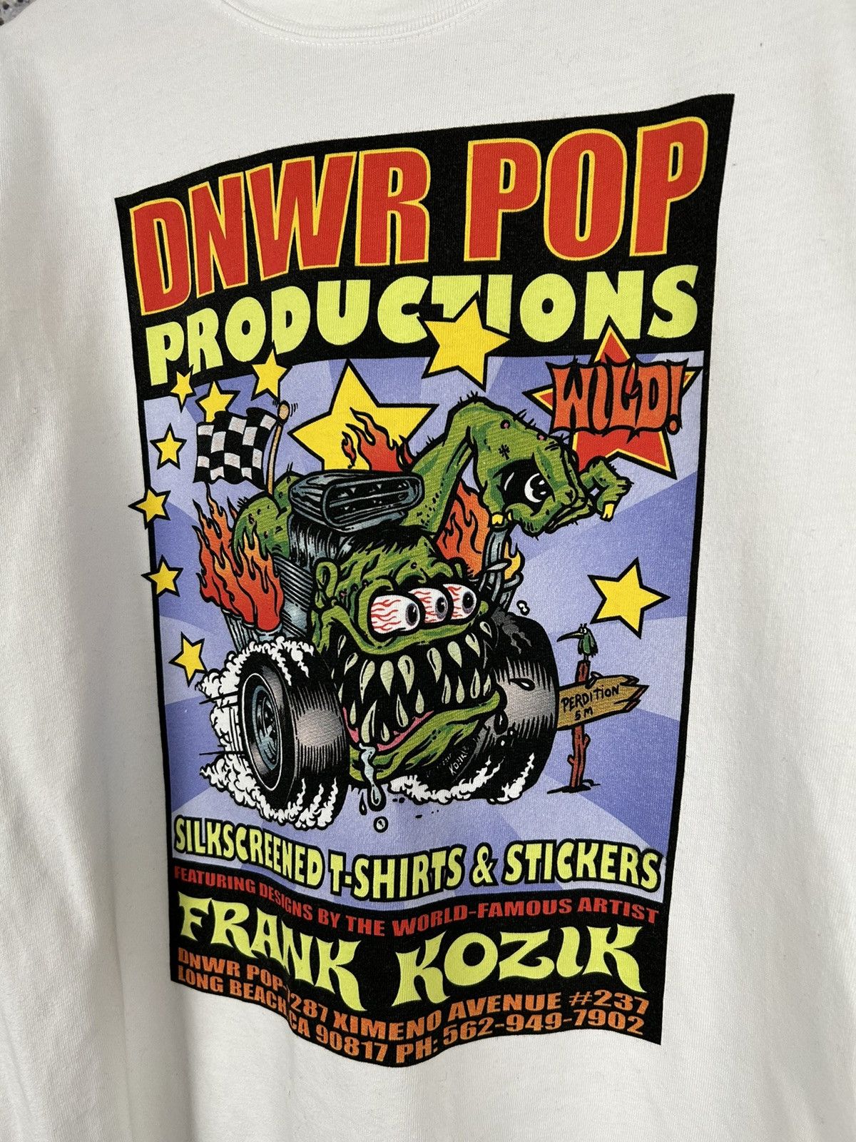 Anime Frank Kozik Zara Graphic Tee Rock Punk Grunge Hype Size US M / EU 48-50 / 2 - 3 Thumbnail