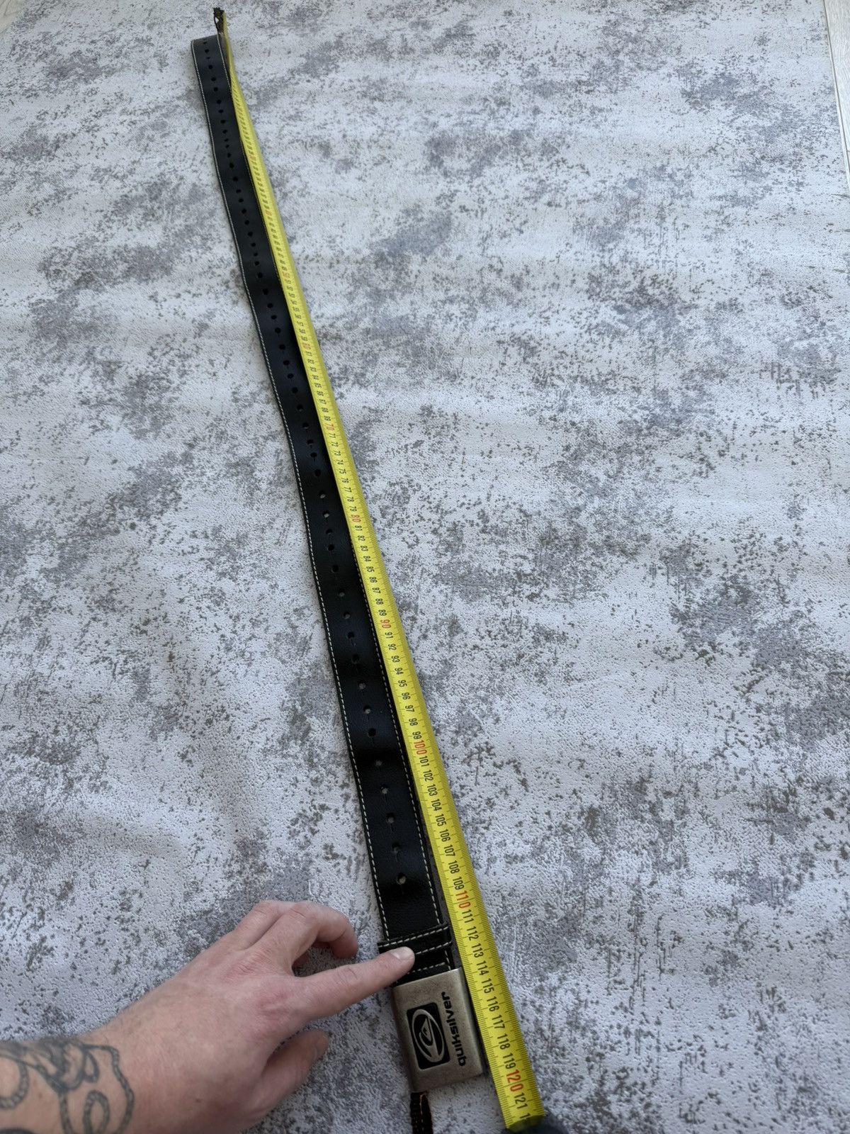 Quiksilver × Vintage Vintage Quiksilver Y2K Leather Belt Size ONE SIZE - 6 Thumbnail