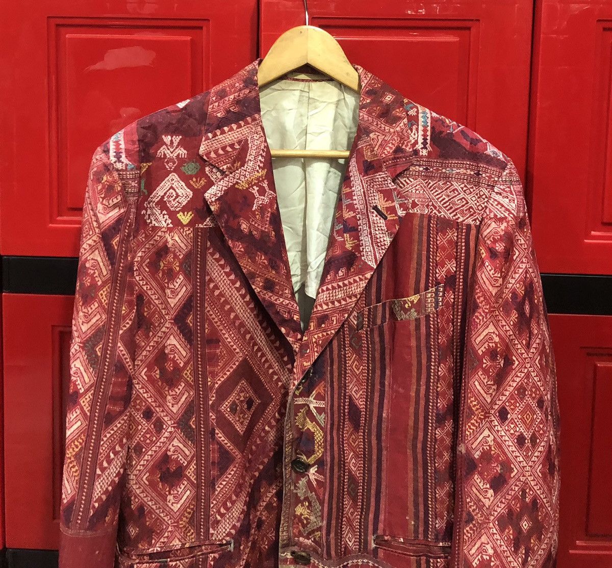 Comme des Garcons Homme Plus Runway*COMME des GARCONS HOMME PLUS Ethnic Printed Jacket. Size US S / EU 44-46 / 1 - 4 Thumbnail