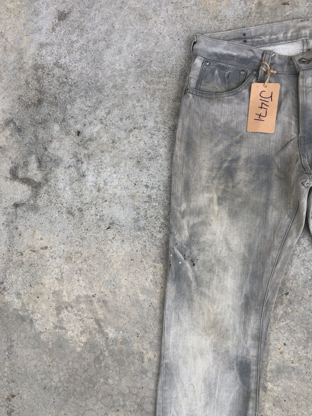 If Six Was Nine Tornado Mart Skinny Jeans Distressed Jeans Size US 30 / EU 46 - 4 Thumbnail