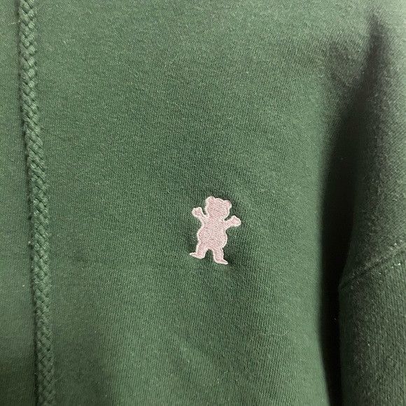 Other Grizzy OG Bear Embroidered Green Hoodie Size US M / EU 48-50 / 2 - 2 Thumbnail