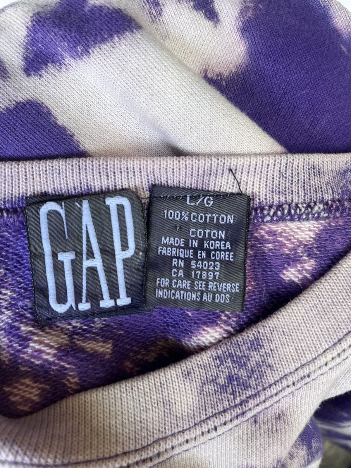 Vintage Vintage 90s Bleached Gap Sweatshirt Size L / US 10 / IT 46 - 4 Thumbnail