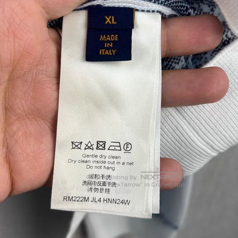 Louis Vuitton Louis Vuitton FW22 Full Print Tie-Dye Logo Cashew Crew Nec Size US XL / EU 56 / 4 - 5 Thumbnail