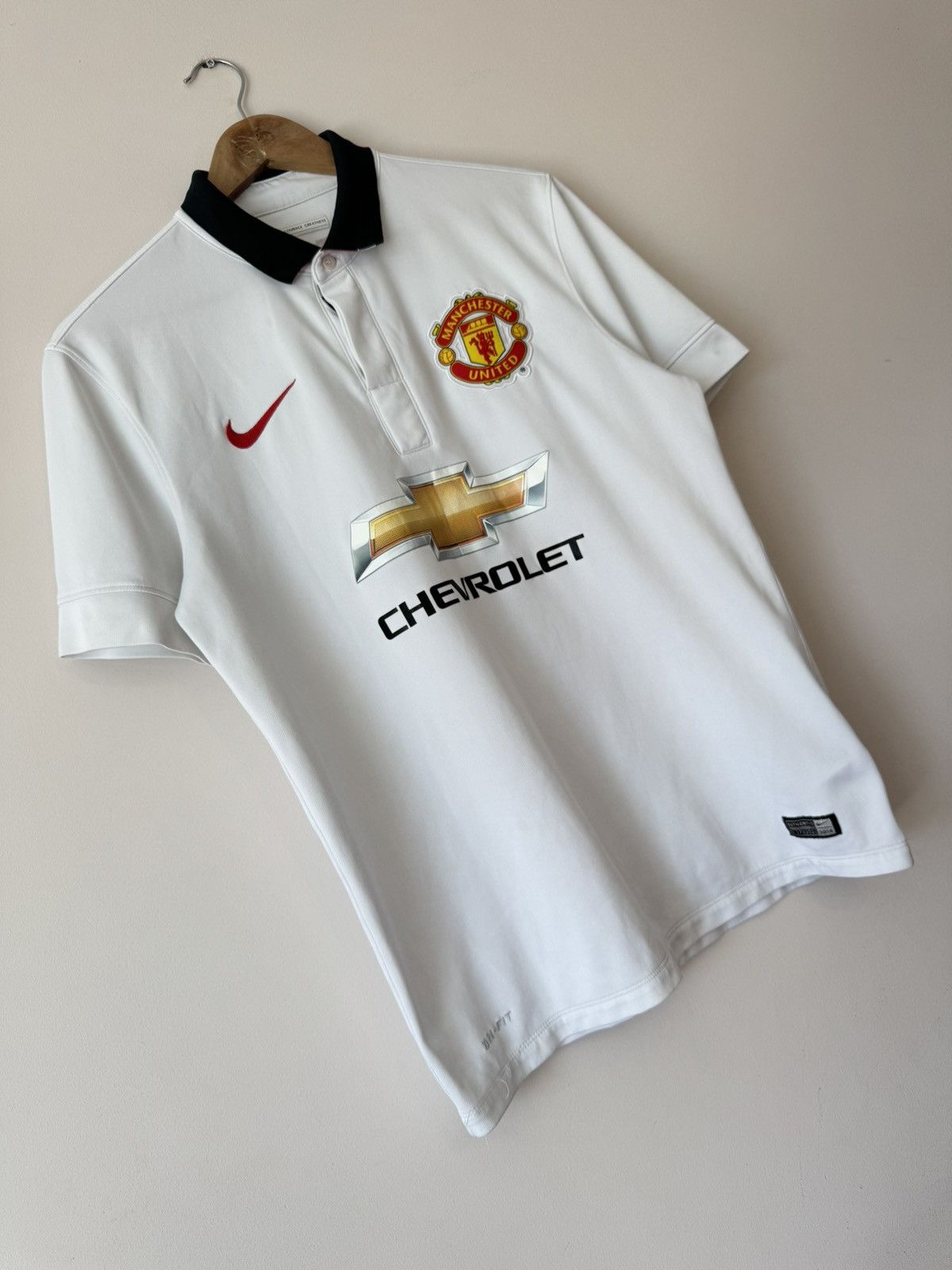 Nike Manchester United 2014-2015 Away Soccer Jersey Football Kit Size US M / EU 48-50 / 2 - 4 Thumbnail
