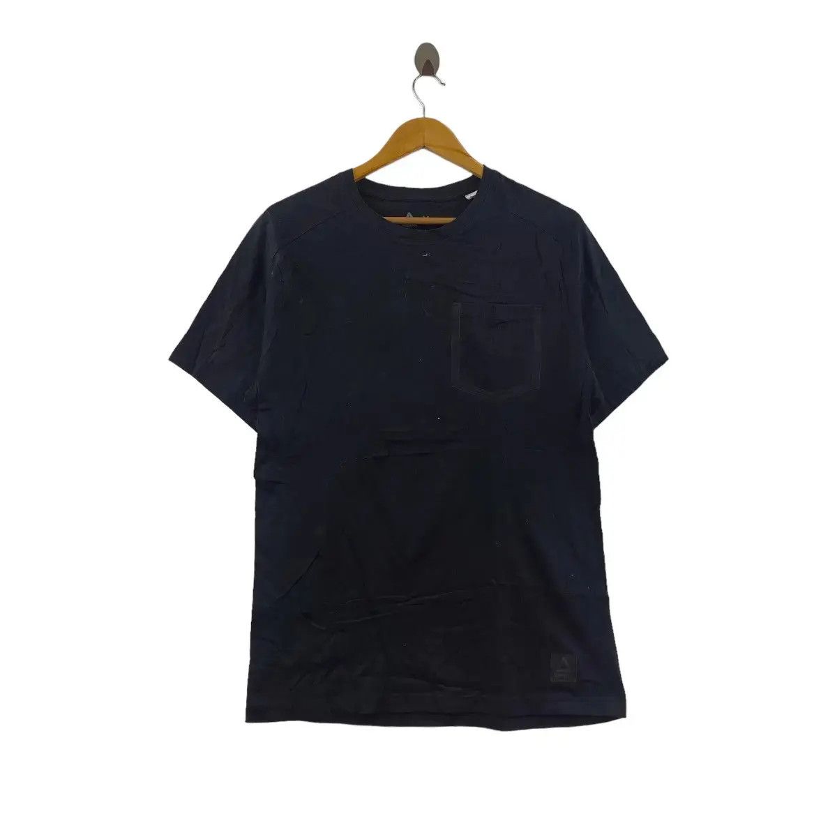 Reebok REEBOK ENGLAND Minimalist Logo Black Pocket Tee Shirt Top Size US M / EU 48-50 / 2 - 1 Thumbnail