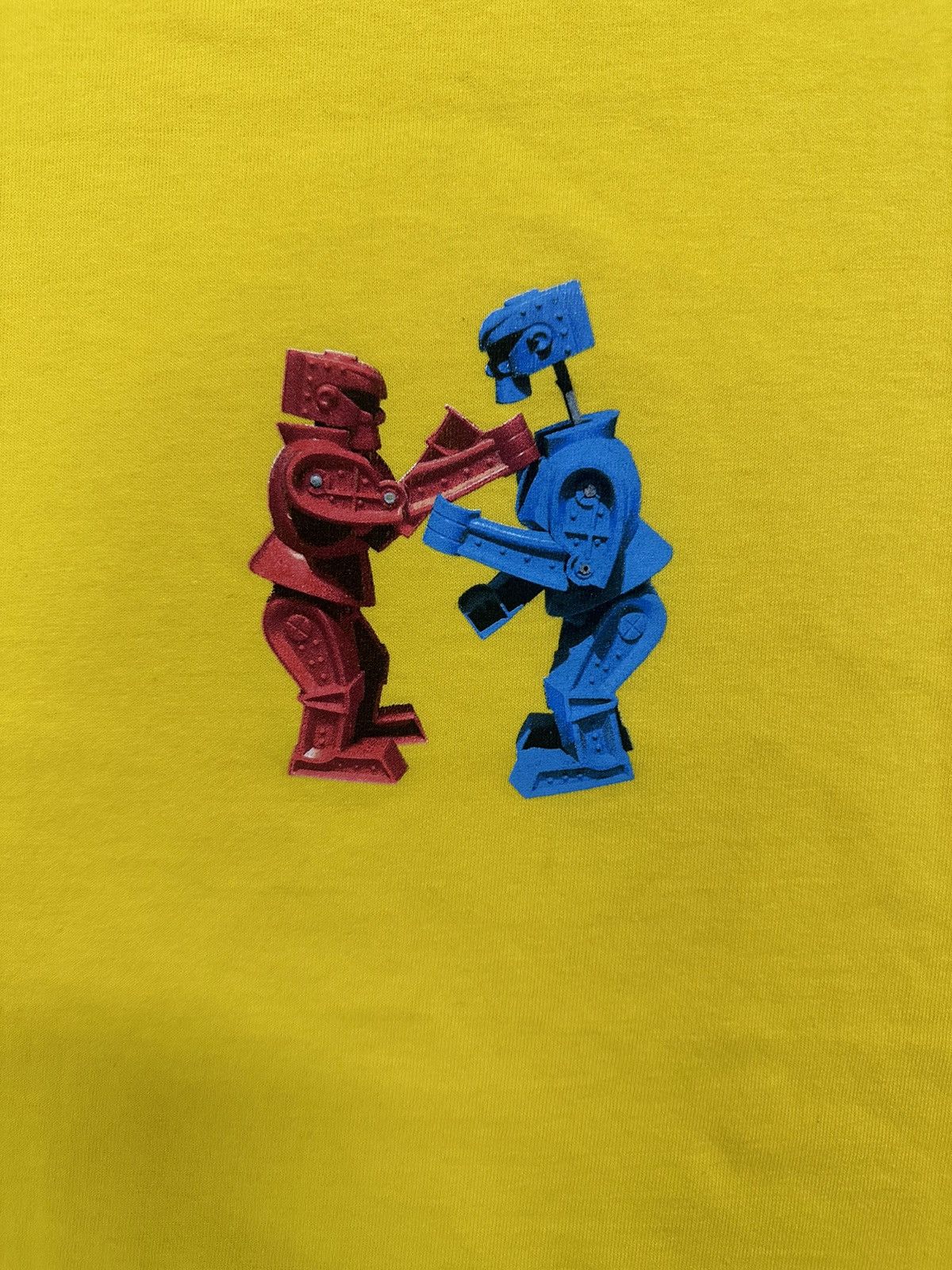 Stussy × Vintage Very Rare Vintage Stussy Rock'em Sock'em Robots Battle tee Size US M / EU 48-50 / 2 - 4 Thumbnail