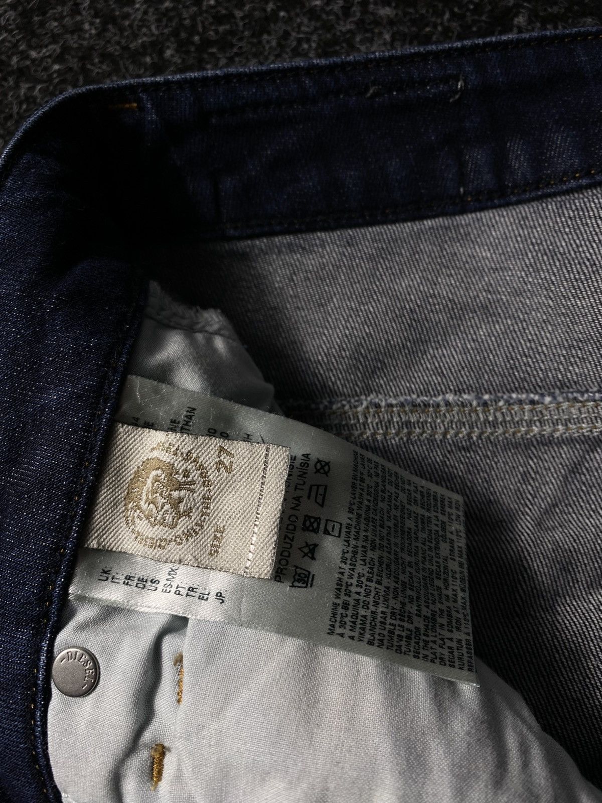 Diesel × If Six Was Nine × Vintage Vintage 90s Y2K Diesel rare baggy denim pants Jeans Size 27" / US 4 / IT 40 - 6 Thumbnail