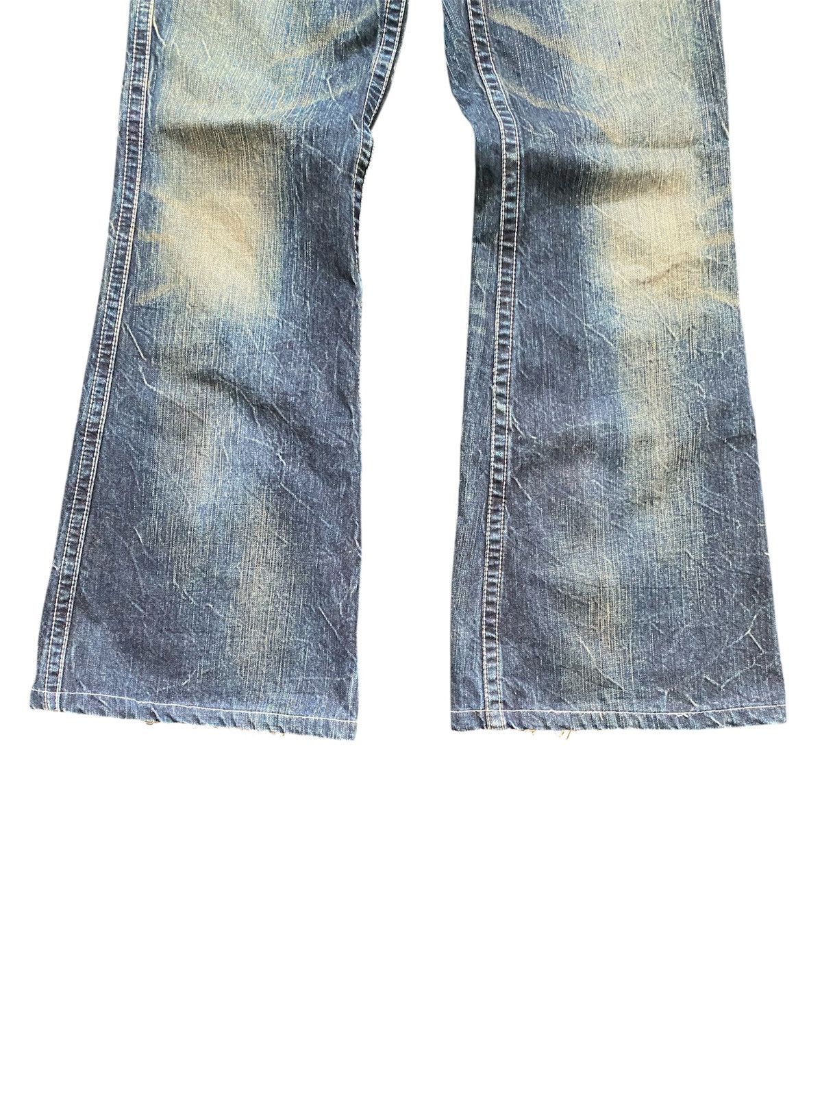 Japanese Brand Brappers Flared Denim Size US 30 / EU 46 - 4 Thumbnail