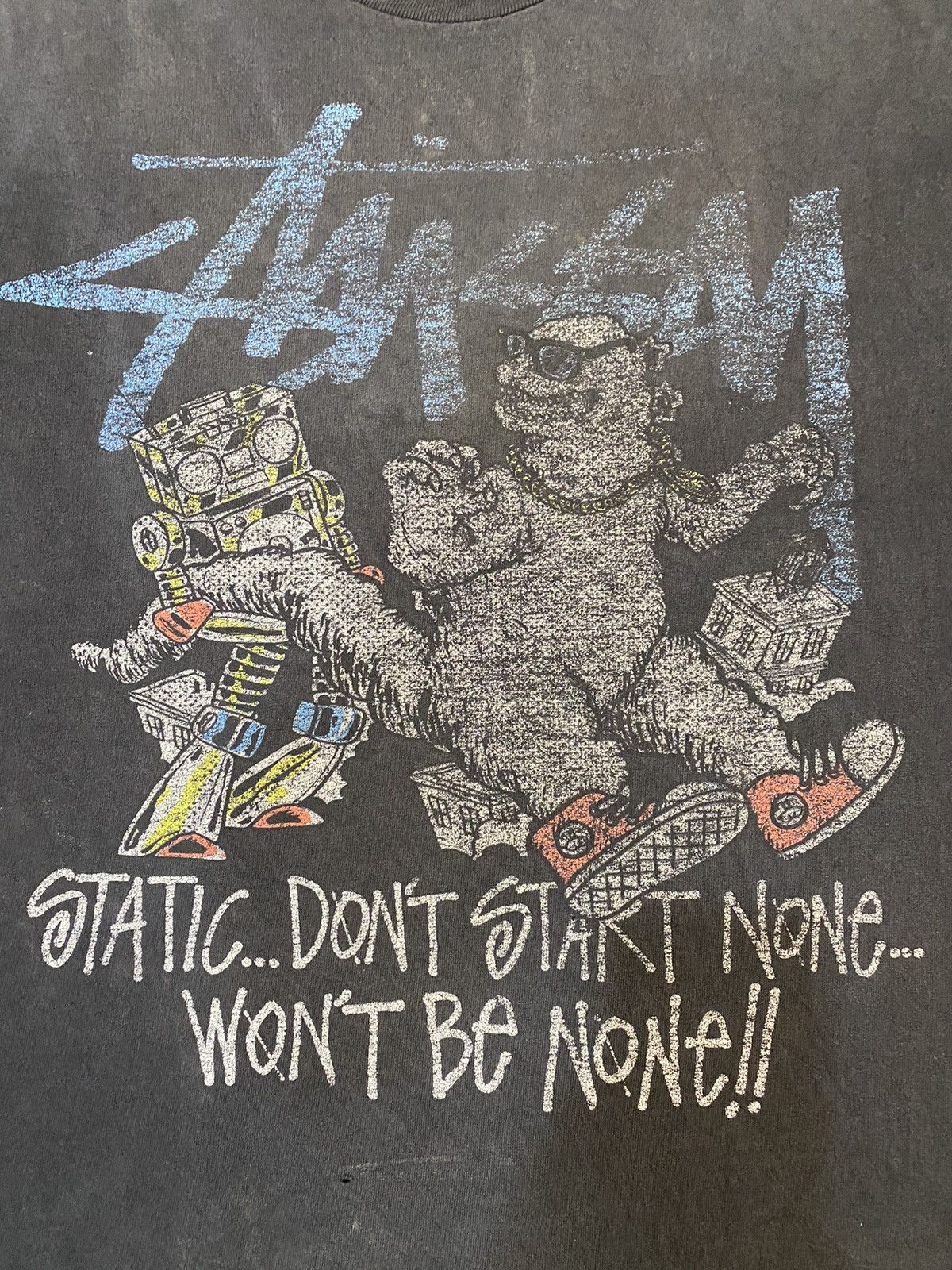 Stussy SS Link discount Don’t Start None Won’t Be None T-Shirt