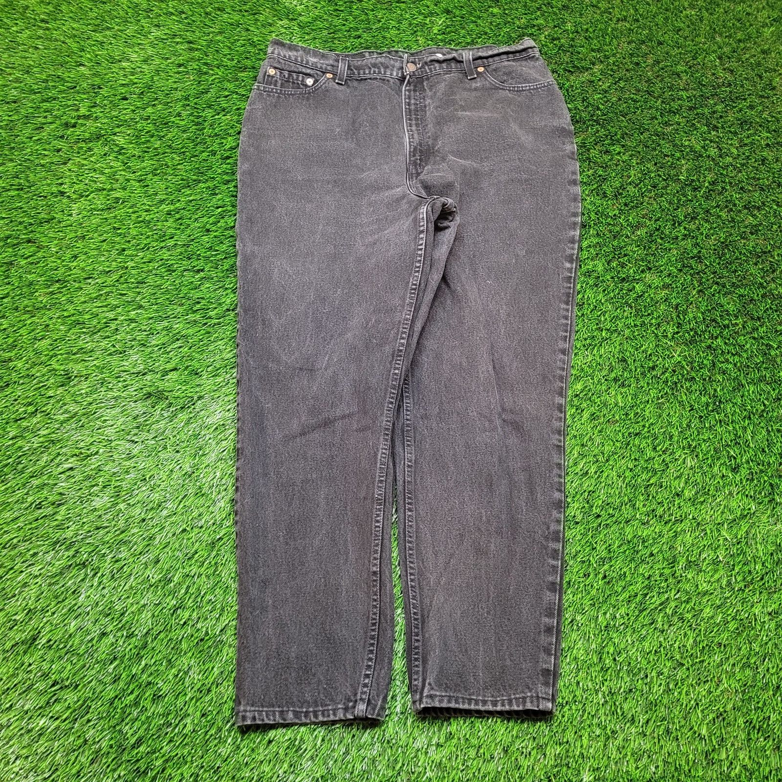 Levi's VTG 90s Levis 522 Jeans Womens 18 USA High Waisted Tapered Size 40" / US 18 - 1 Thumbnail