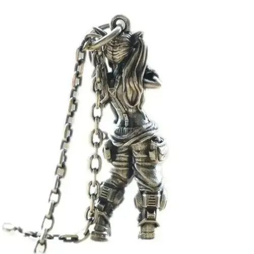 VIBE Anime Girl Pendant Necklace Size ONE SIZE - 3 Thumbnail