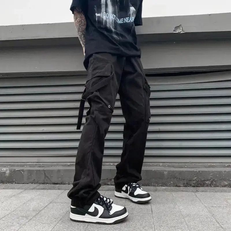 Japanese Brand Cargo Bondage Pants Hip Hop y2k Size US 32 / EU 48 - 5 Thumbnail