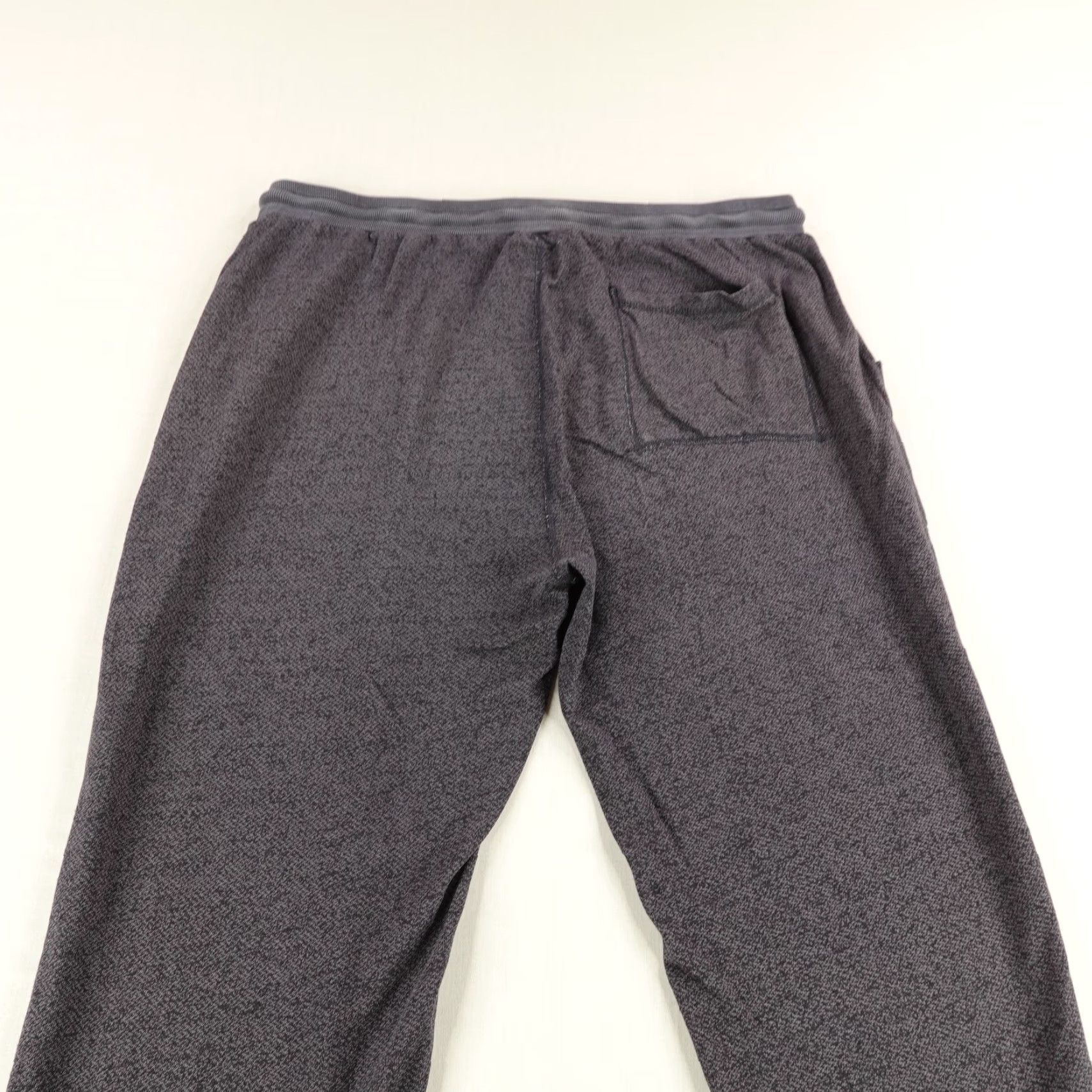 Marine Layer VINTAGE Marine Layer Mens Pants Joggers Tapered Fit XL Gray Casual Knit Cotton Blend Active Comfortable Size US 36 / EU 52 - 6 Thumbnail