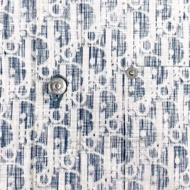 Dior Dior Oblique Blue White Denim Jacket. Size US XL / EU 56 / 4 - 5 Thumbnail