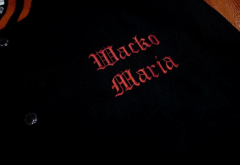 Wacko Maria wacko maria Wool cowhide baseball jacket 2503-Nextarrow Size US XL / EU 56 / 4 - 3 Thumbnail