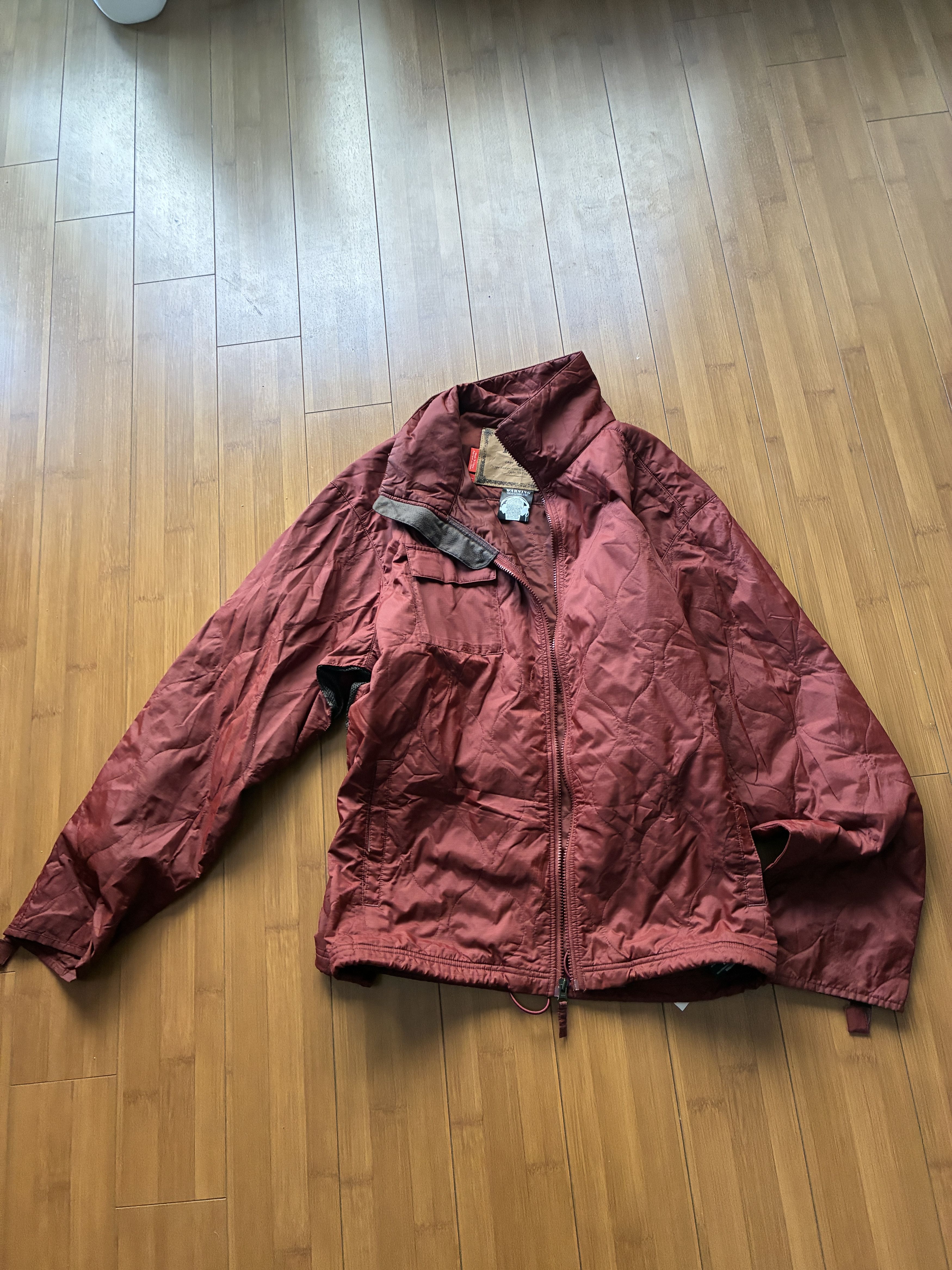 Burton Burton Ronin Lightweight Rust Brown Quilted Jacket Large Size US L / EU 52-54 / 3 - 2 Thumbnail