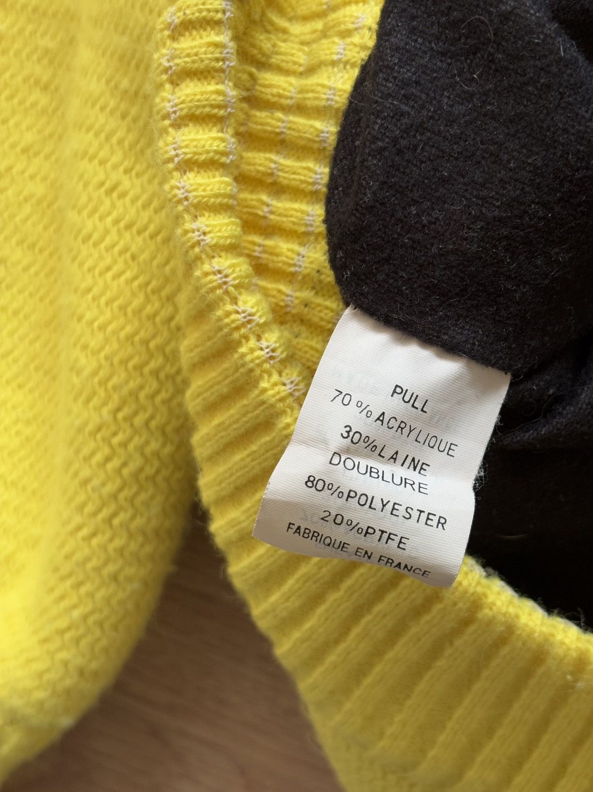 Japanese Brand 90s Rossignol yellow ski jumper with quarter zip France Size US M / EU 48-50 / 2 - 10 Thumbnail
