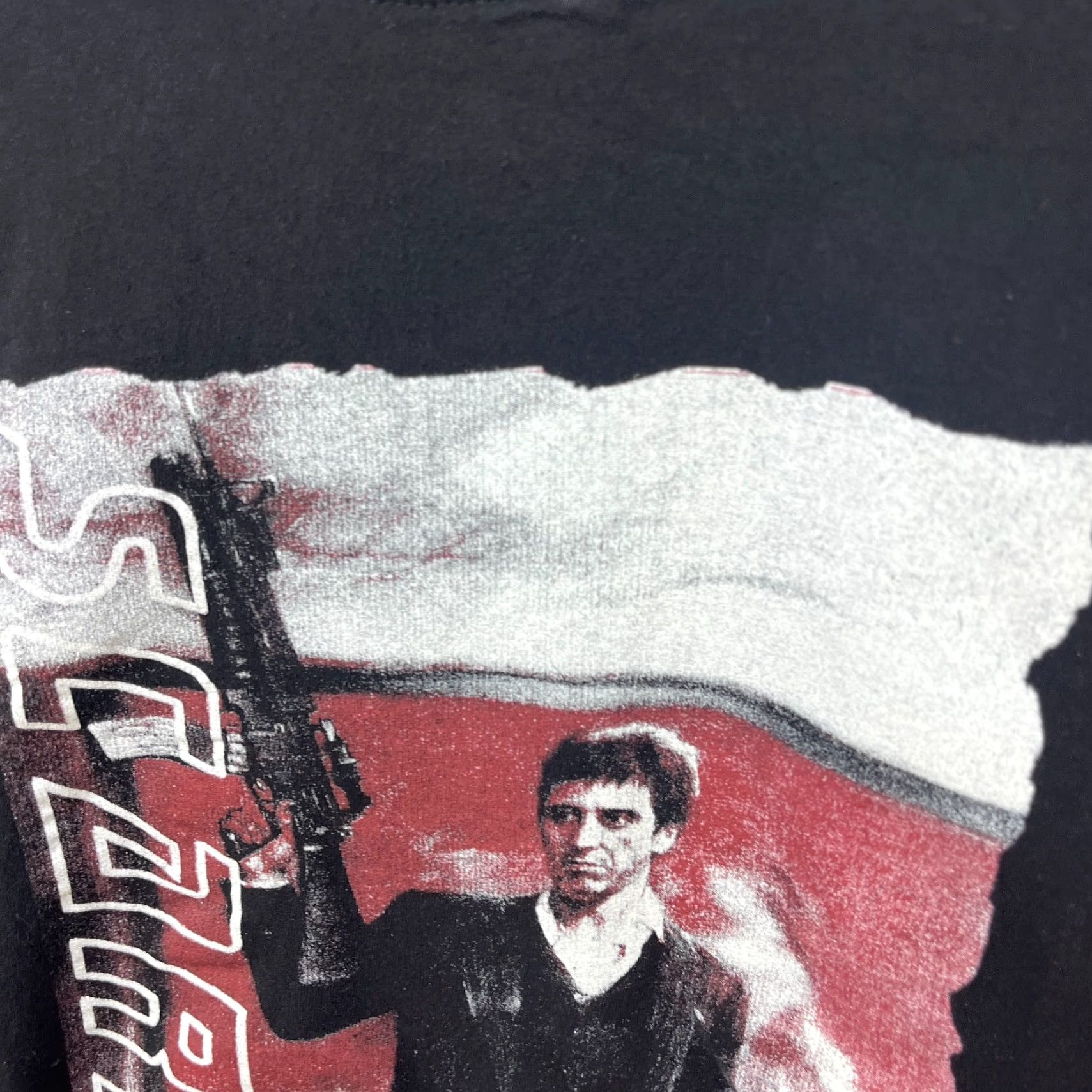 Vintage VINTAGE 90s Scarface Tony Montana T Shirt XL Size US XL / EU 56 / 4 - 4 Thumbnail