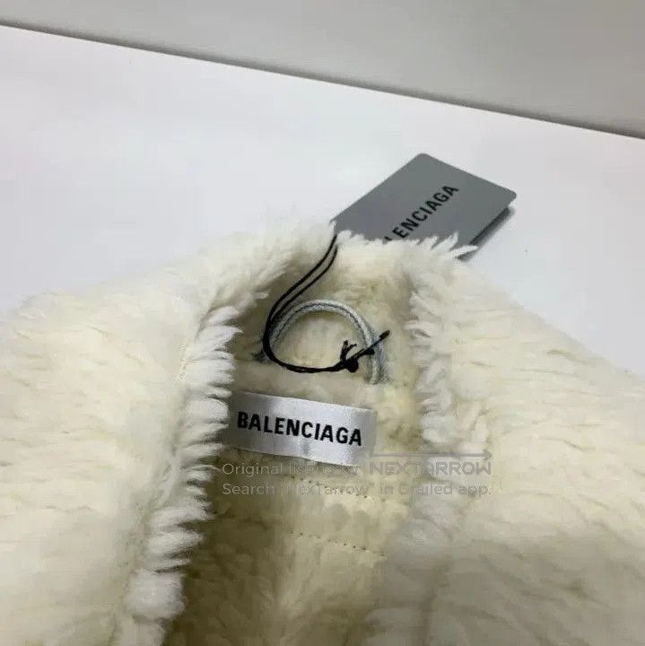 Balenciaga Balenciaga Sherpa Lined Denim Jacket. Size US S / EU 44-46 / 1 - 7 Thumbnail