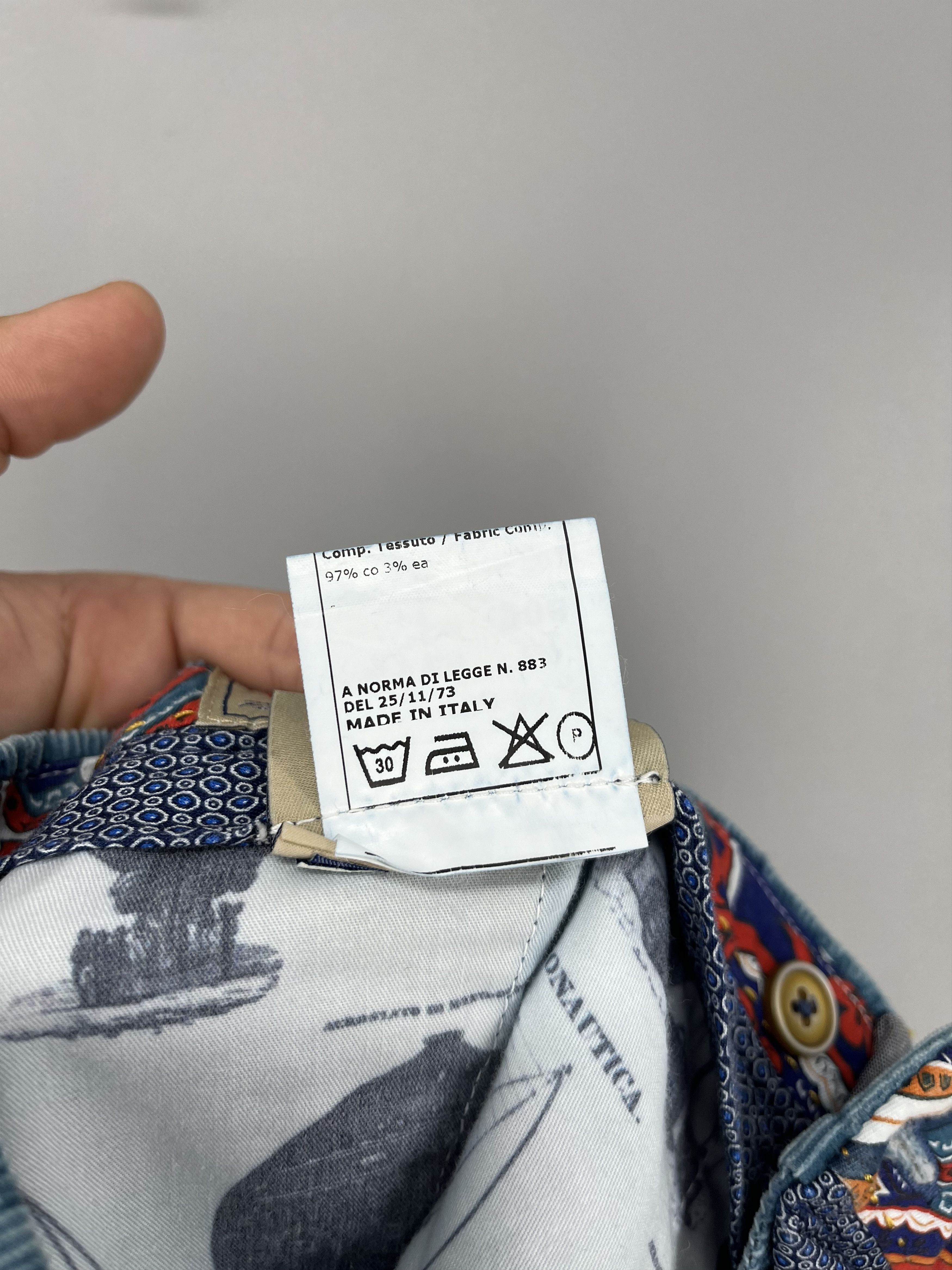 Berwick 1707 Vintage Beriz Vilvet Pants BERWICH Made In Italy Size US 32 / EU 48 - 13 Thumbnail