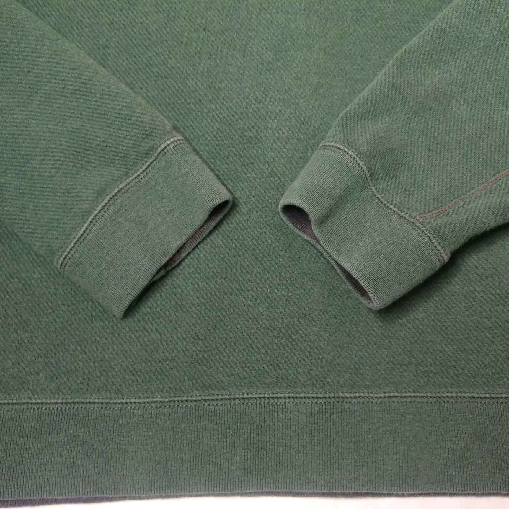 Tommy Bahama Tommy Bahama Men's Long Sleeve Knit Pullover Sweatshirt 1/4 Zip Green Large Fall Spring Winter Size US L / EU 52-54 / 3 - 6 Thumbnail