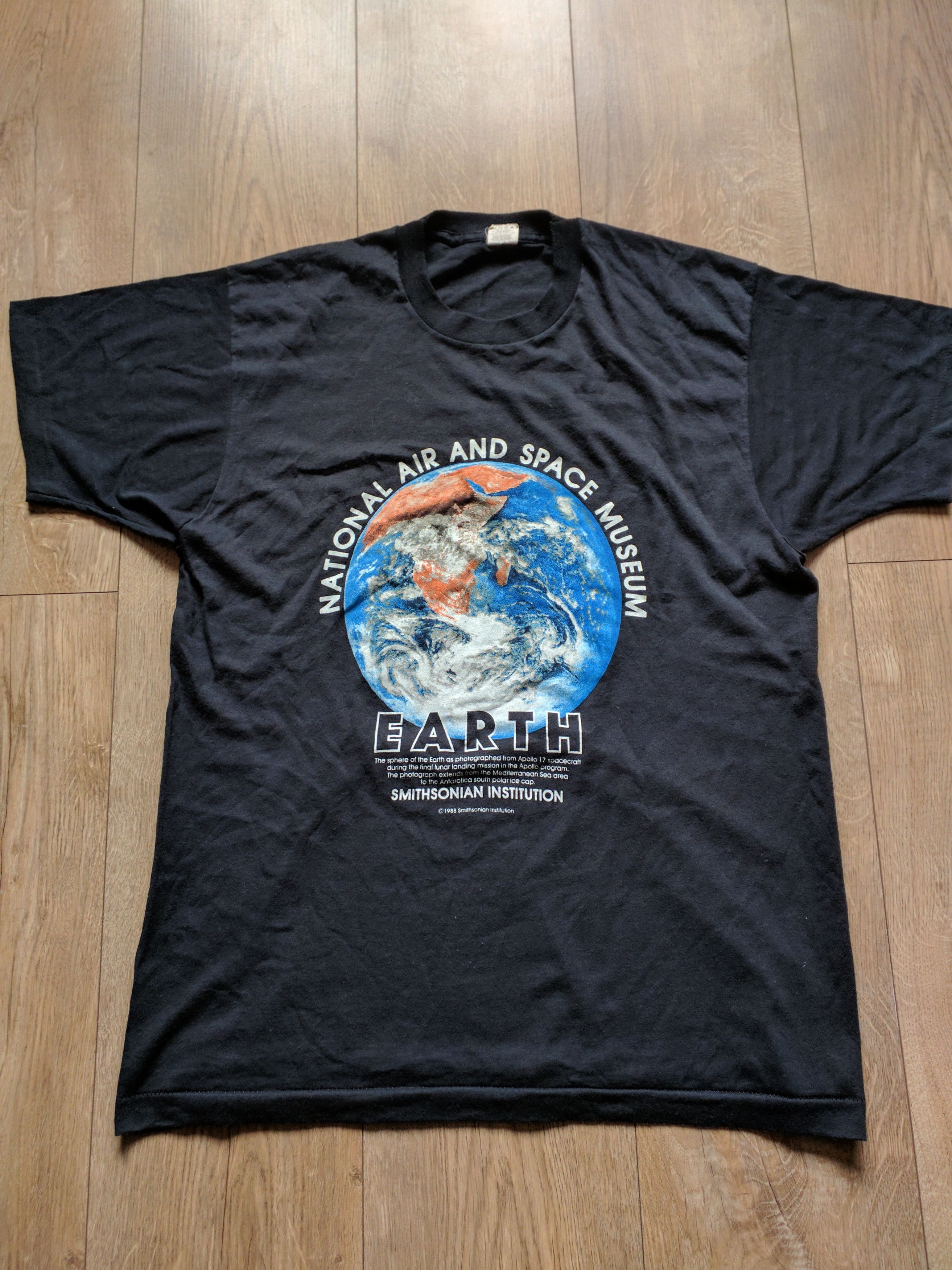 image of Screen Stars Vintage National Air Space Museum Smithsonian in Black, Men's (Size XL)