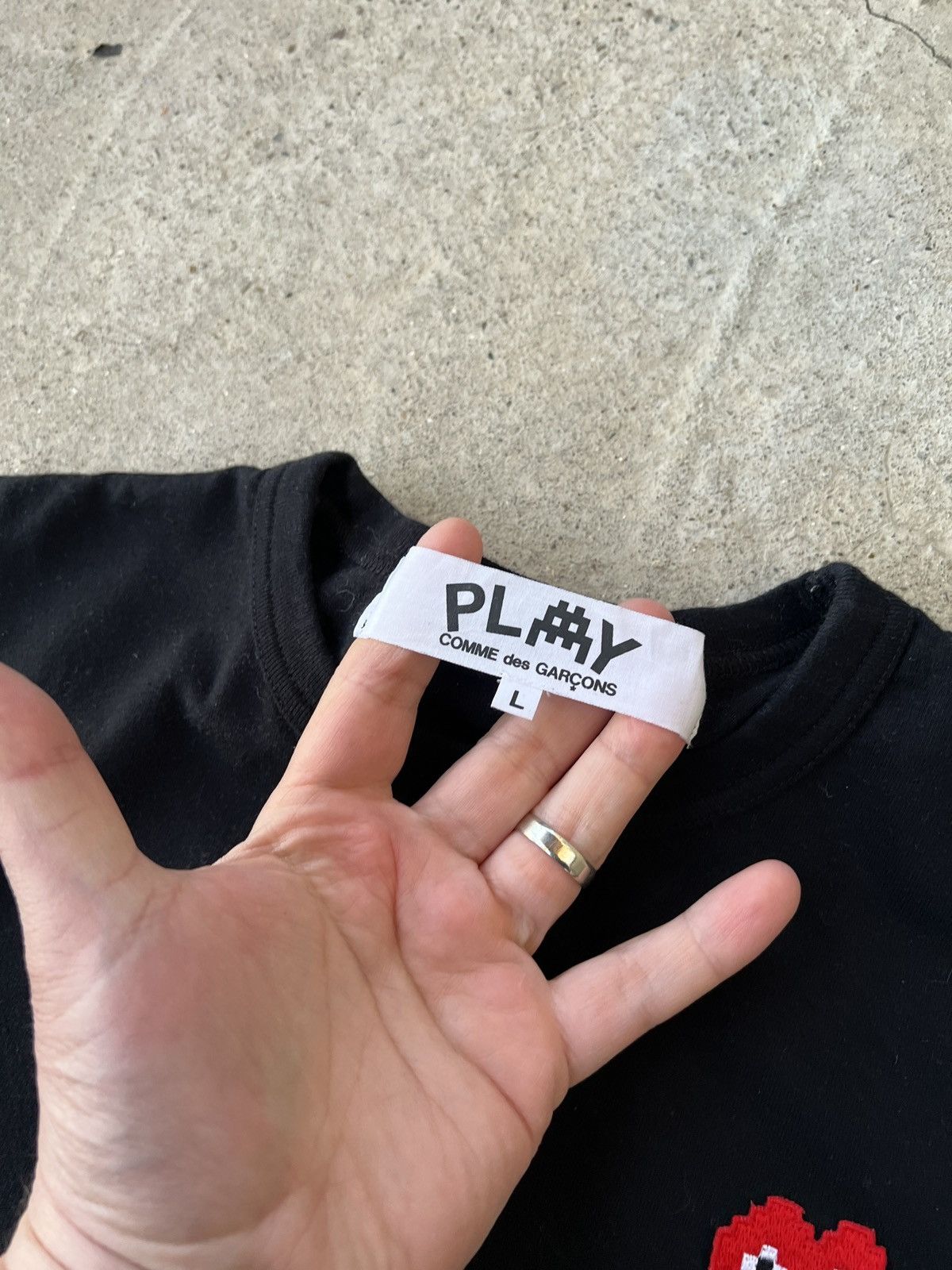 Comme des Garcons PLAY Comme des Garcons Play Tee Size US L / EU 52-54 / 3 - 4 Thumbnail