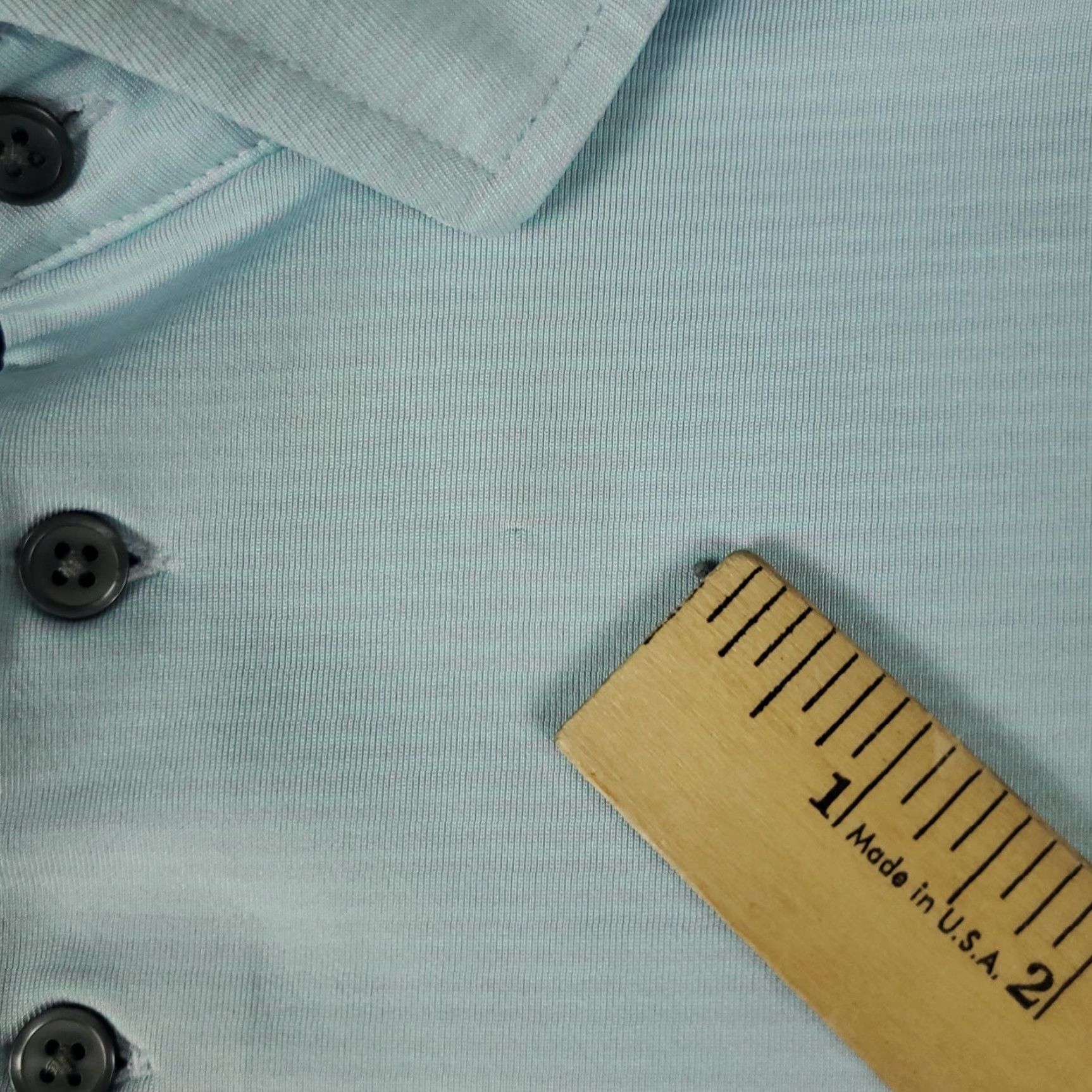 Vintage Greyson Polo Shirt Mens Size Large Blue Striped Wolf Print Golf Shirt Size US L / EU 52-54 / 3 - 4 Thumbnail