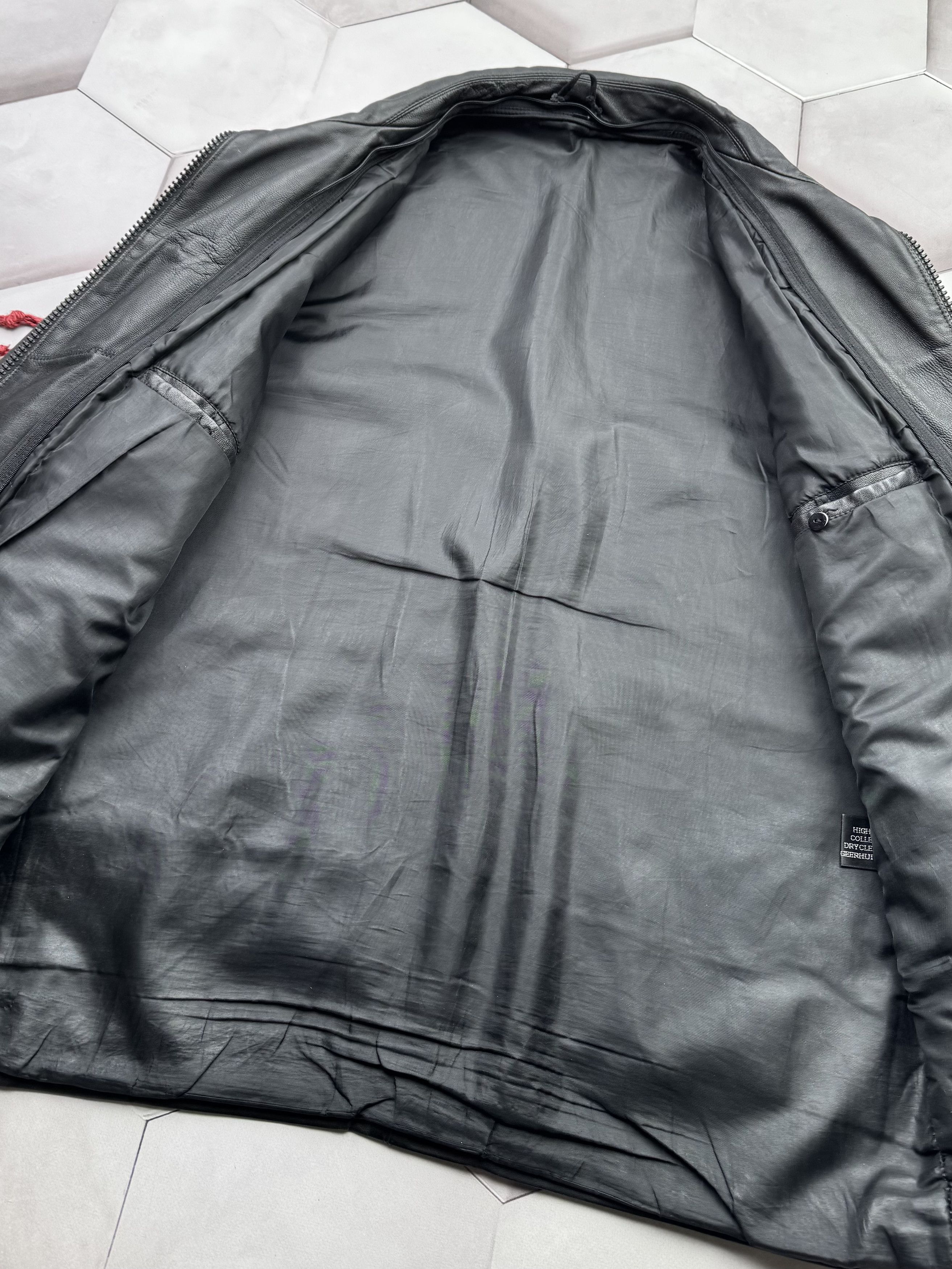 Japanese Brand Vintage Leather Jacket (E4) Size US M / EU 48-50 / 2 - 8 Thumbnail