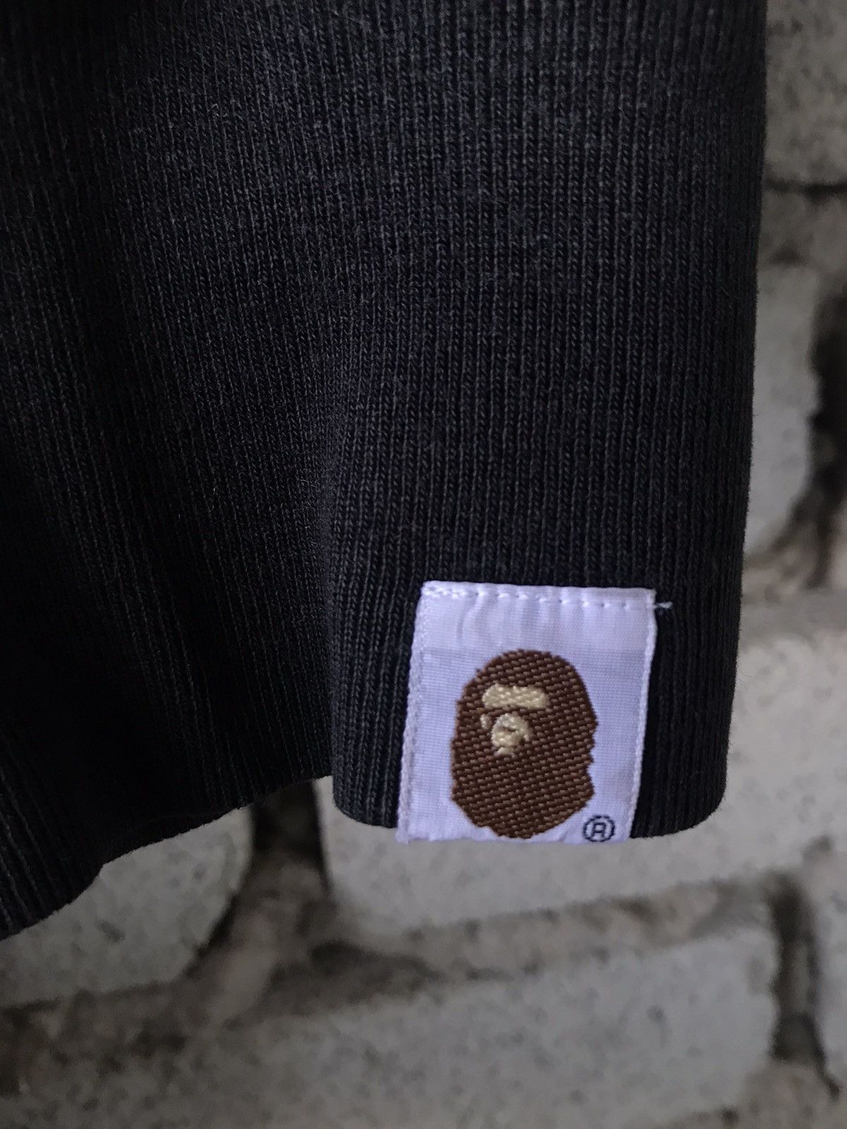Bape Faded Black Bape Hoodie Size US L / EU 52-54 / 3 - 6 Thumbnail
