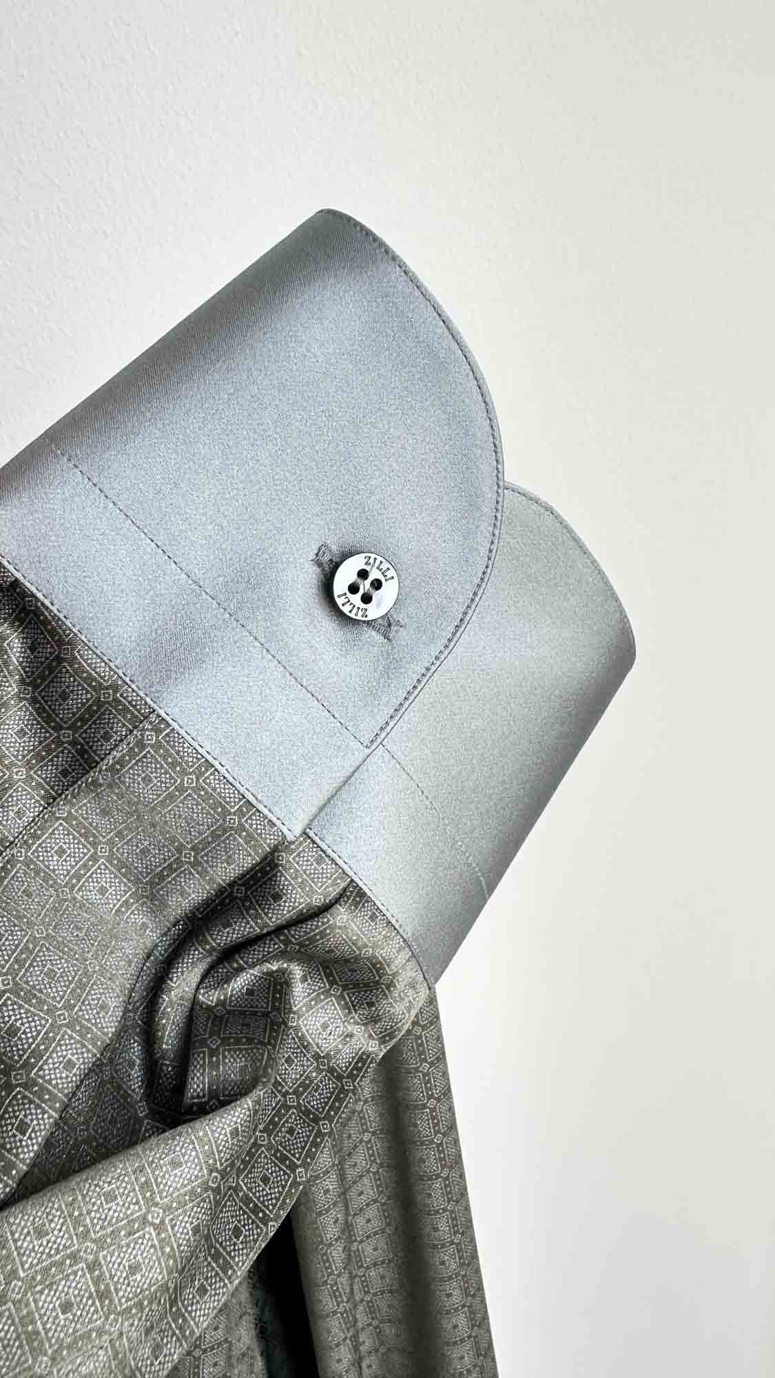 Zilli Men's silk shirt ZILLI Size US L / EU 52-54 / 3 - 6 Thumbnail