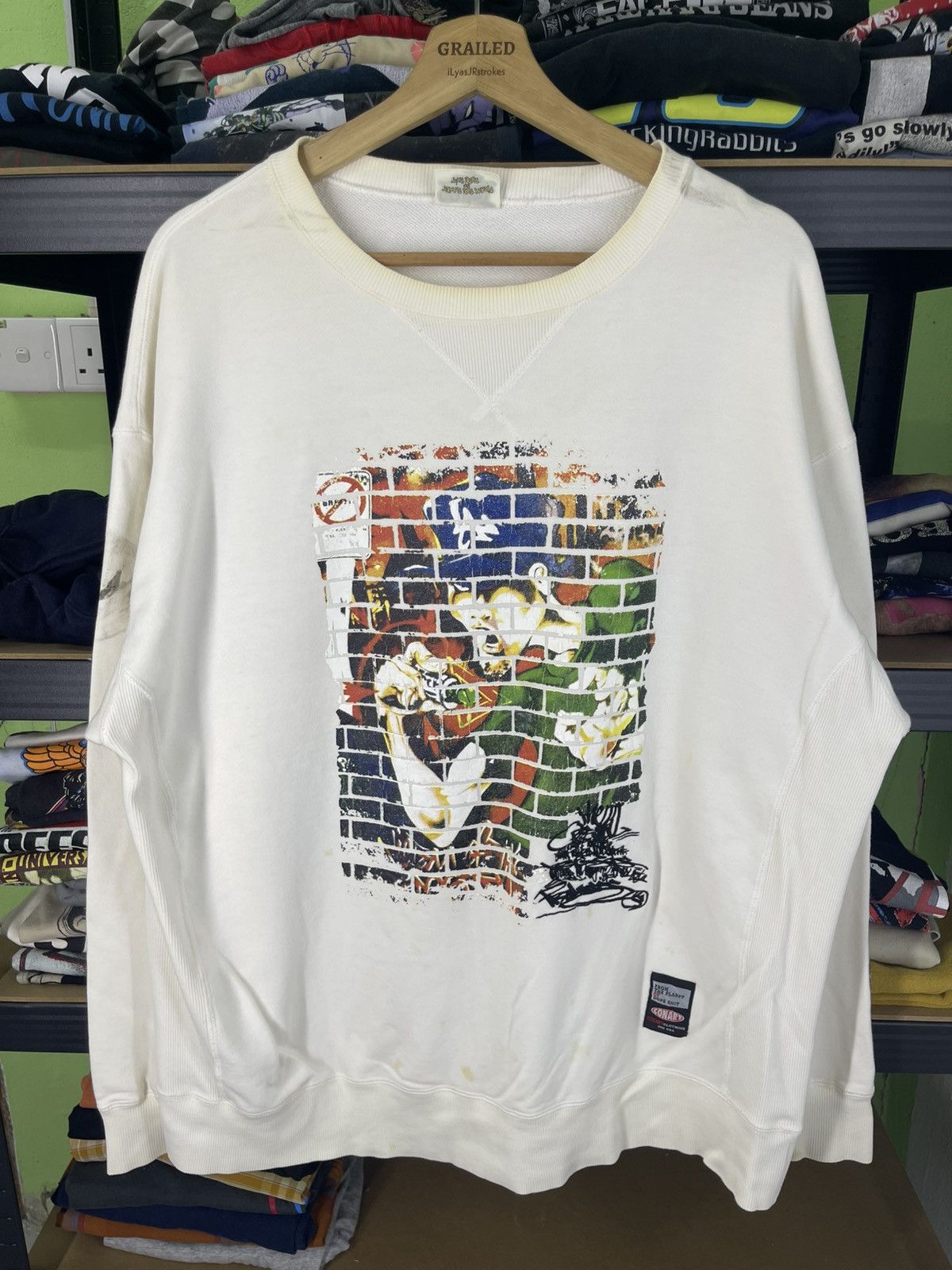 Vintage Vintage 90's Conart Chip and Pepper Sweatshirt Size US L / EU 52-54 / 3 - 2 Thumbnail