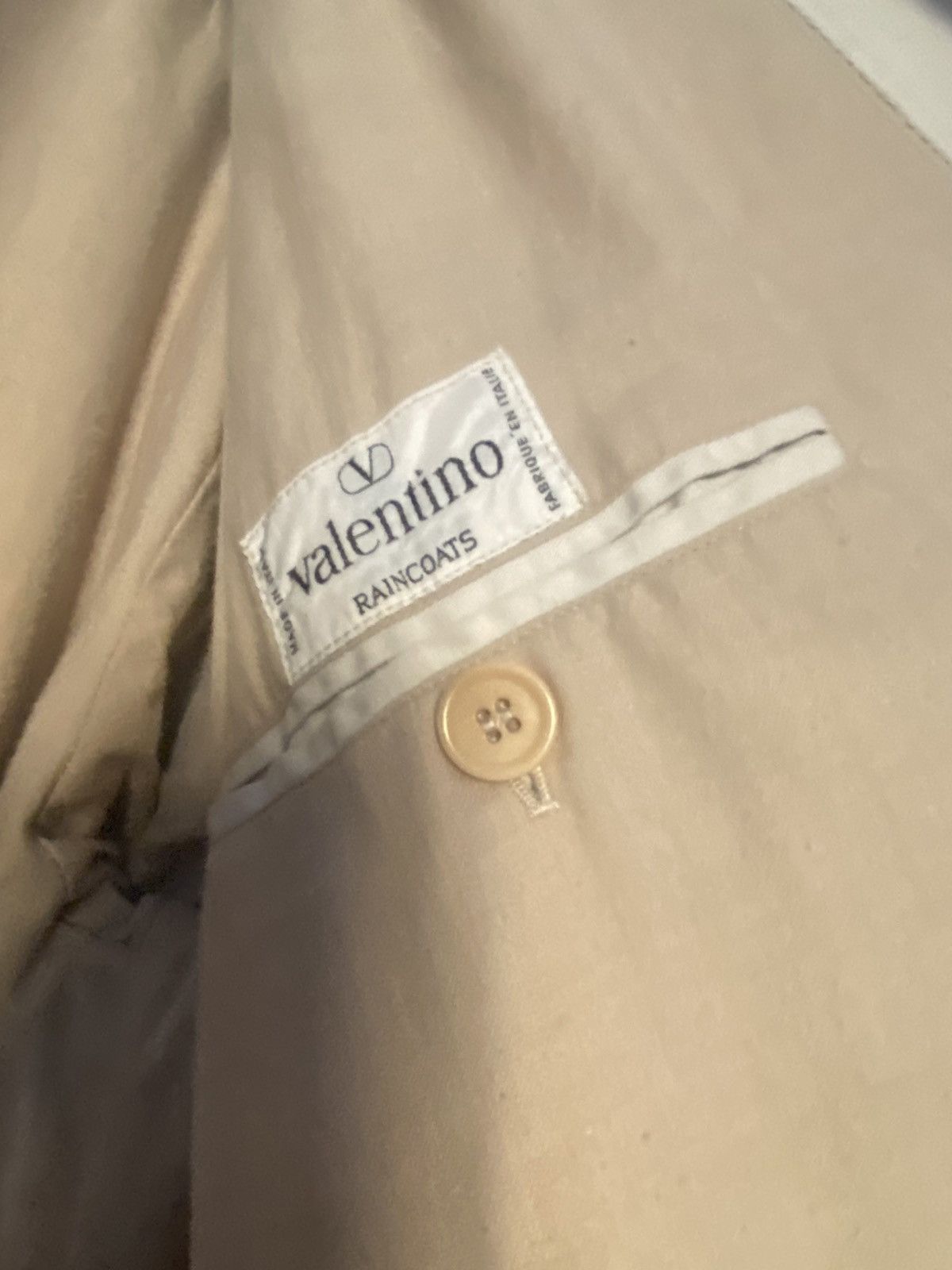 Valentino Vintage Valentino Men’s Trench Coat 90s – Made in Italy Size US XL / EU 56 / 4 - 3 Thumbnail