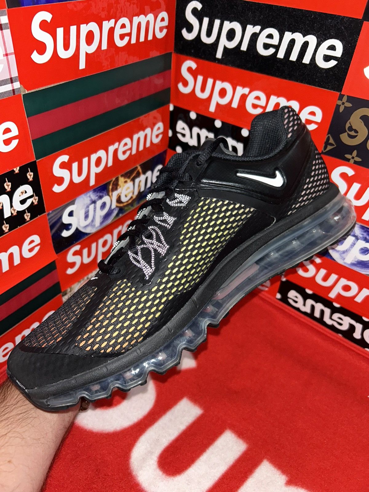 Nike × Stussy Nike Air Max 2013 Stussy Black DO2461-001 size 12 Size US 12 / EU 45 - 9 Thumbnail