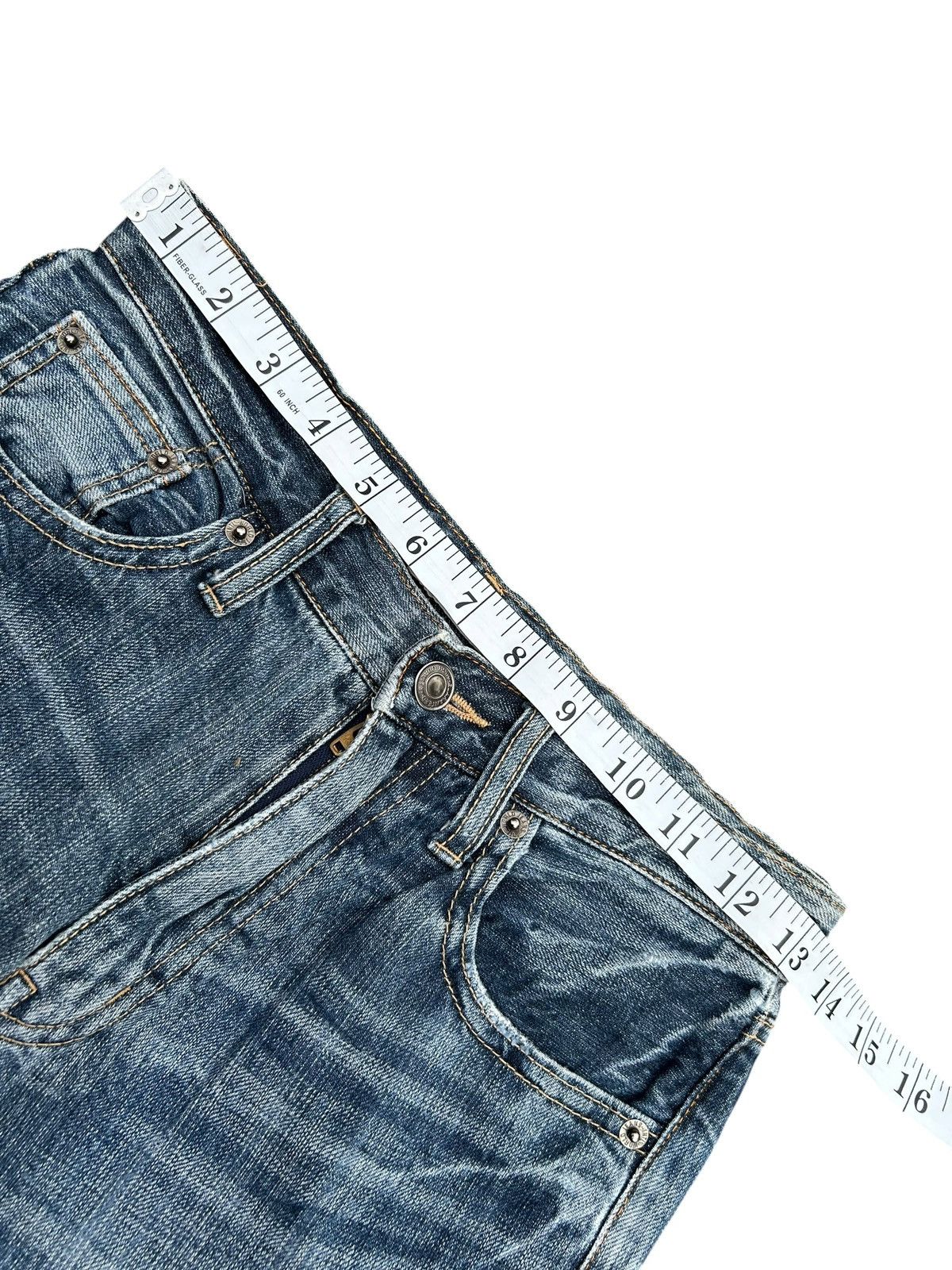 Kapital Vintage Skull Japanese Brand Sirmione Distressed Denim Jeans Size US 27 - 13 Thumbnail