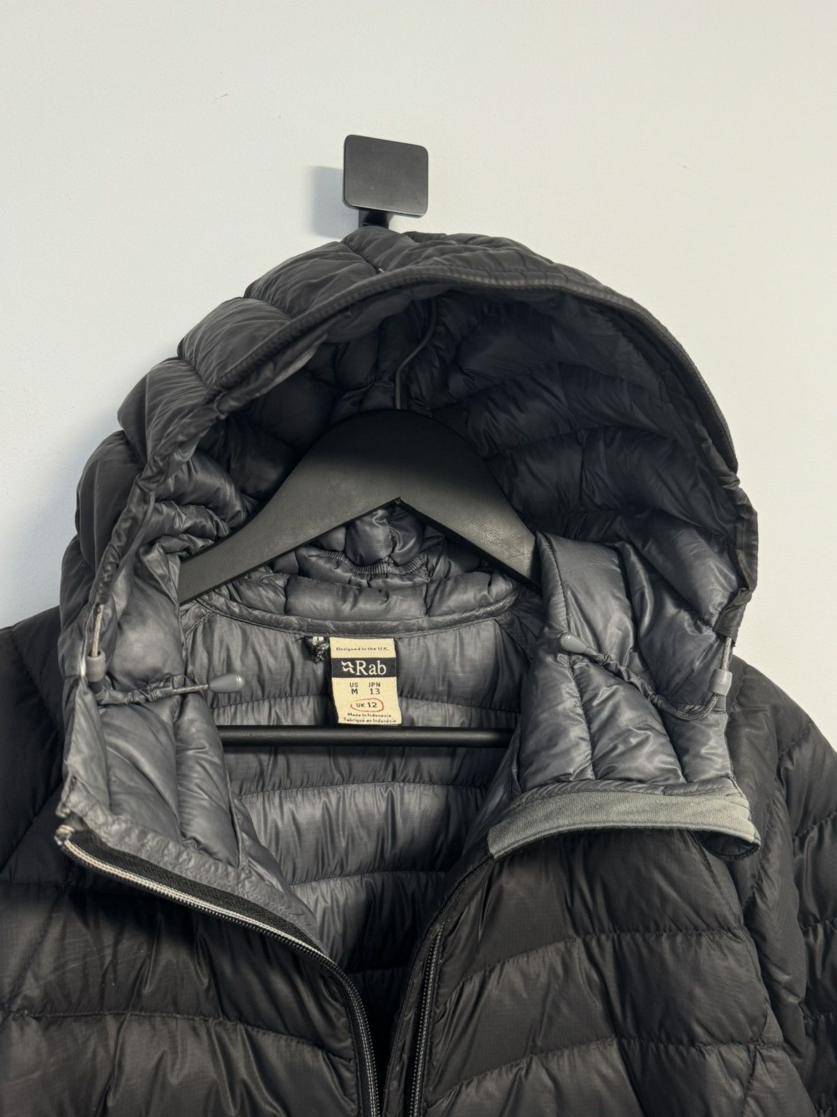 Rab Rab Jacket Microlight Parka Puffer Hooded Down Coat Pertex Size M / US 6-8 / IT 42-44 - 8 Thumbnail