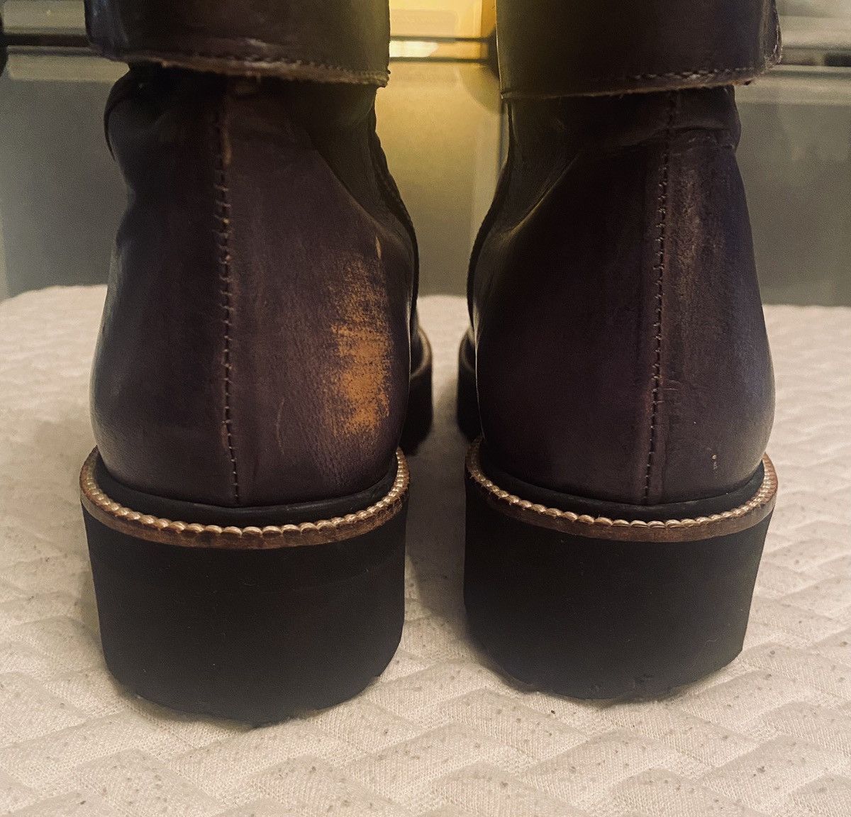 MM6 MM6 🇮🇹 MAISON MARTIN MARGIELA Microsole Combat Boot 38 Size US 8 / IT 38 - 13 Thumbnail