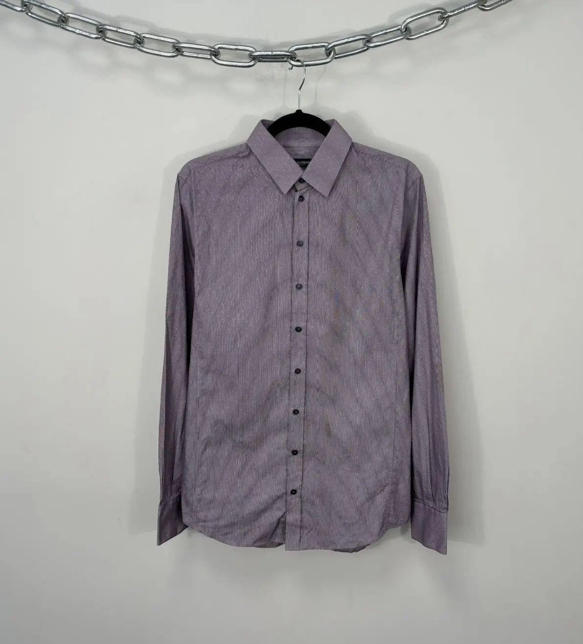Dolce & Gabbana × Vintage Vintage Dolce & Gabbana Sicilia Dotted Button Up Shirt Size US M / EU 48-50 / 2 - 1 Thumbnail