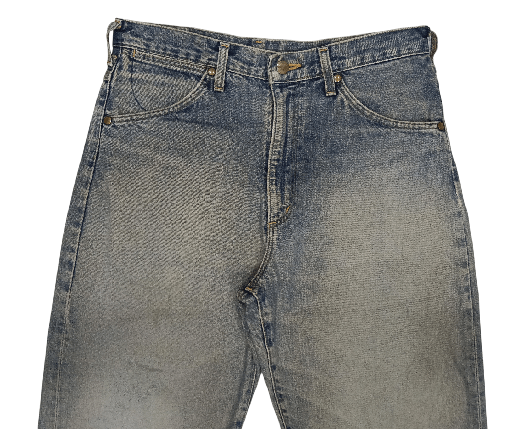 Wrangler 90s Wrangler Blue Bell Selvedge Denim (F341) Waist 31 Size US 31 - 2 Thumbnail