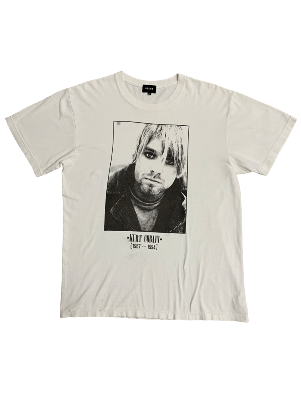 Beams Plus Rare Kurt Cobain X Beams T Shirt Size US L / EU 52-54 / 3 - 1 Thumbnail