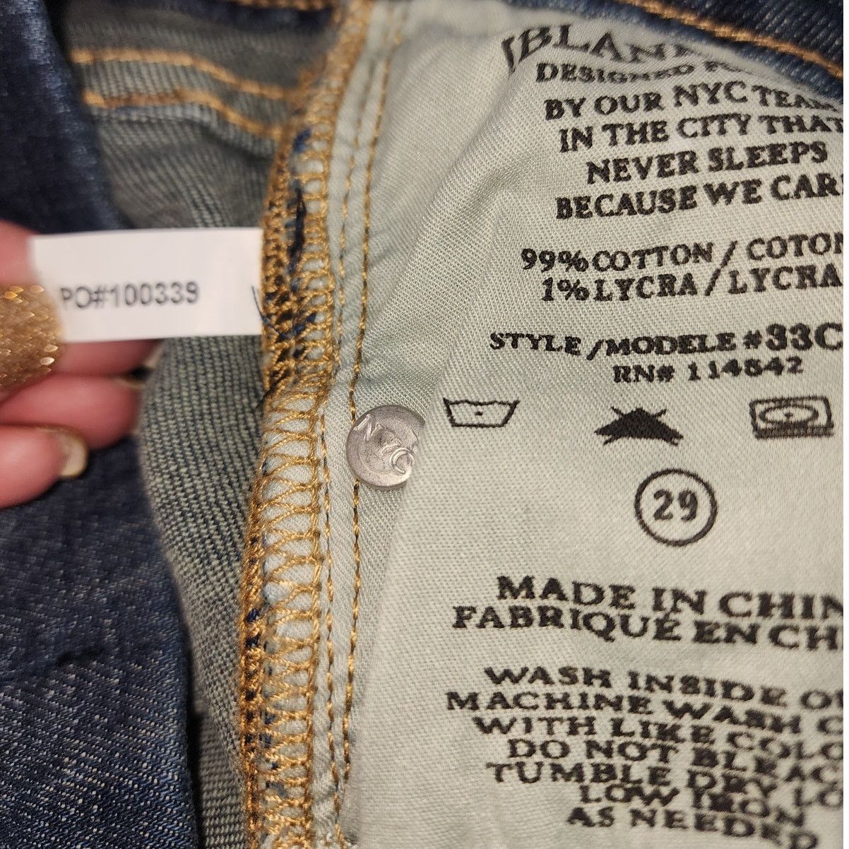 BLANKNYC Blank NYC Let It Roll Distressed Ankle Jeans Women’s Size 29 Size 29" - 10 Thumbnail