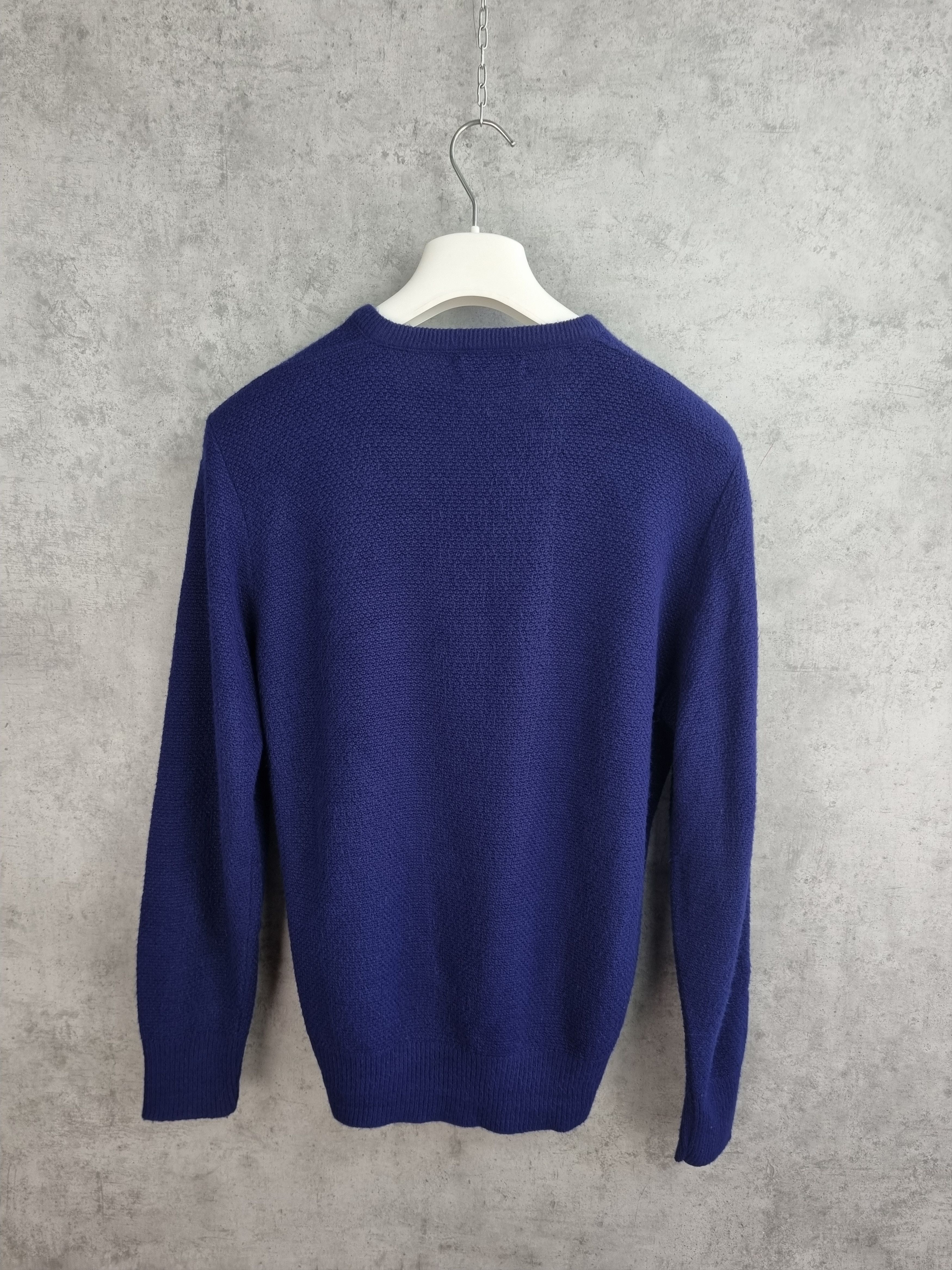 Christian Dior Monsieur × Vintage 90s Christian Dior Monsieur Vintage V Neck Knitwear Sweater Size US M / EU 48-50 / 2 - 5 Thumbnail