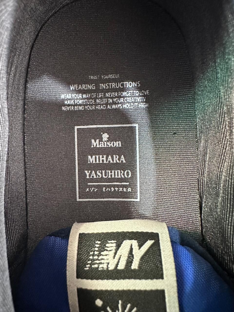 Maison MIHARA YASUHIRO MIHARAYASUHIRO Original sole Running sneaker Blue Size US 7 / EU 40 - 7 Thumbnail