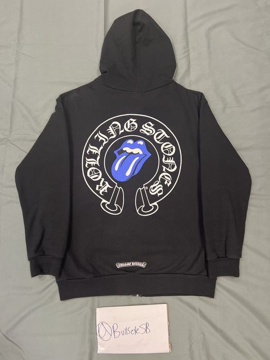 Chrome hearts best sale rolling tongue hoodie