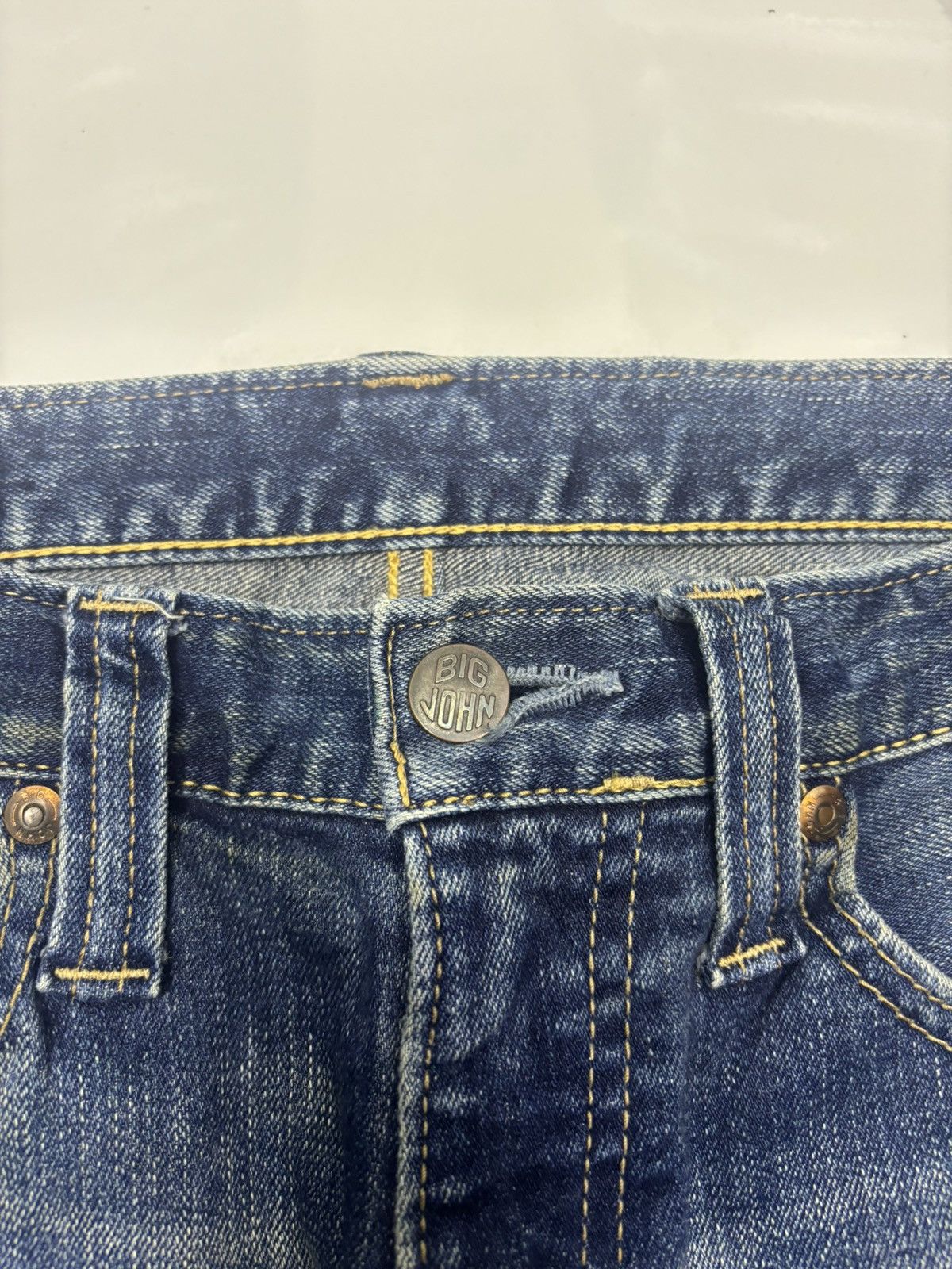 Big John × Japanese Brand × Jean VINTAGE BIG JOHN MADE IN JAPAN DISTRESSED DENIM JEANS Size US 30 / EU 46 - 9 Thumbnail