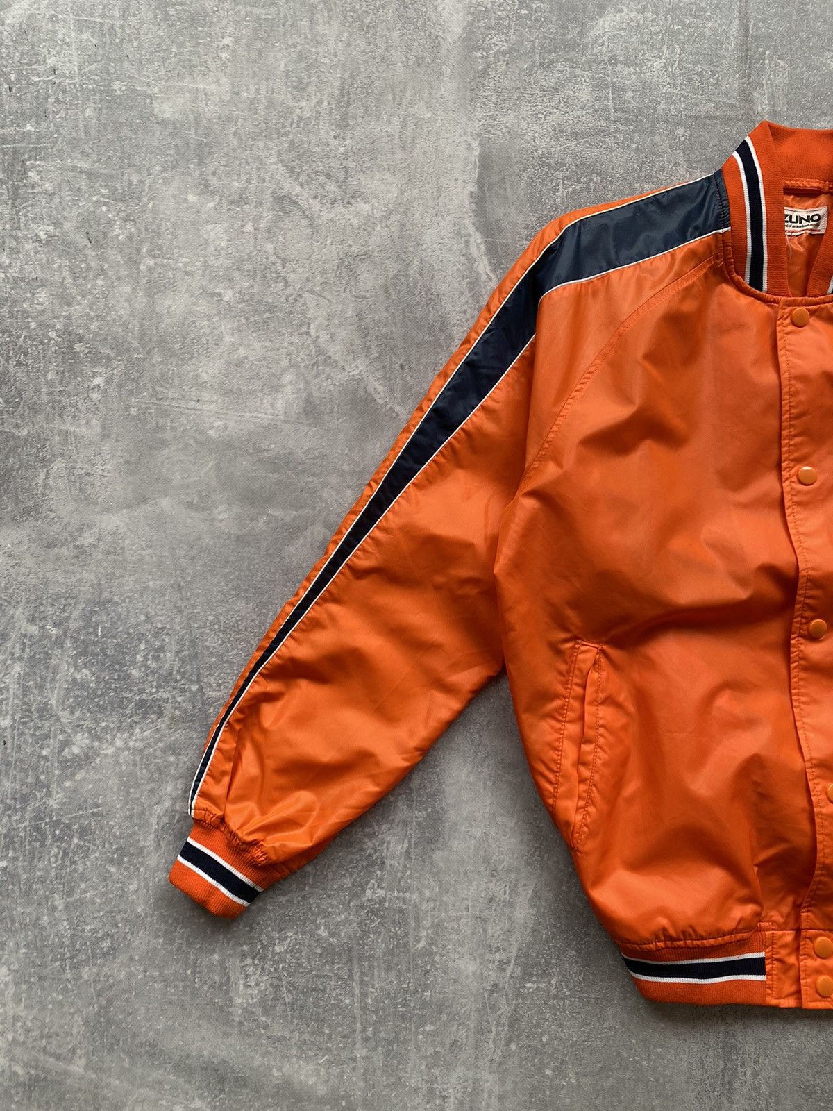 Japanese Brand × Mizuno × Vintage 🔥Vintage Rare Mizuno Nylon Varsity Light Jackets Size US M / EU 48-50 / 2 - 3 Thumbnail
