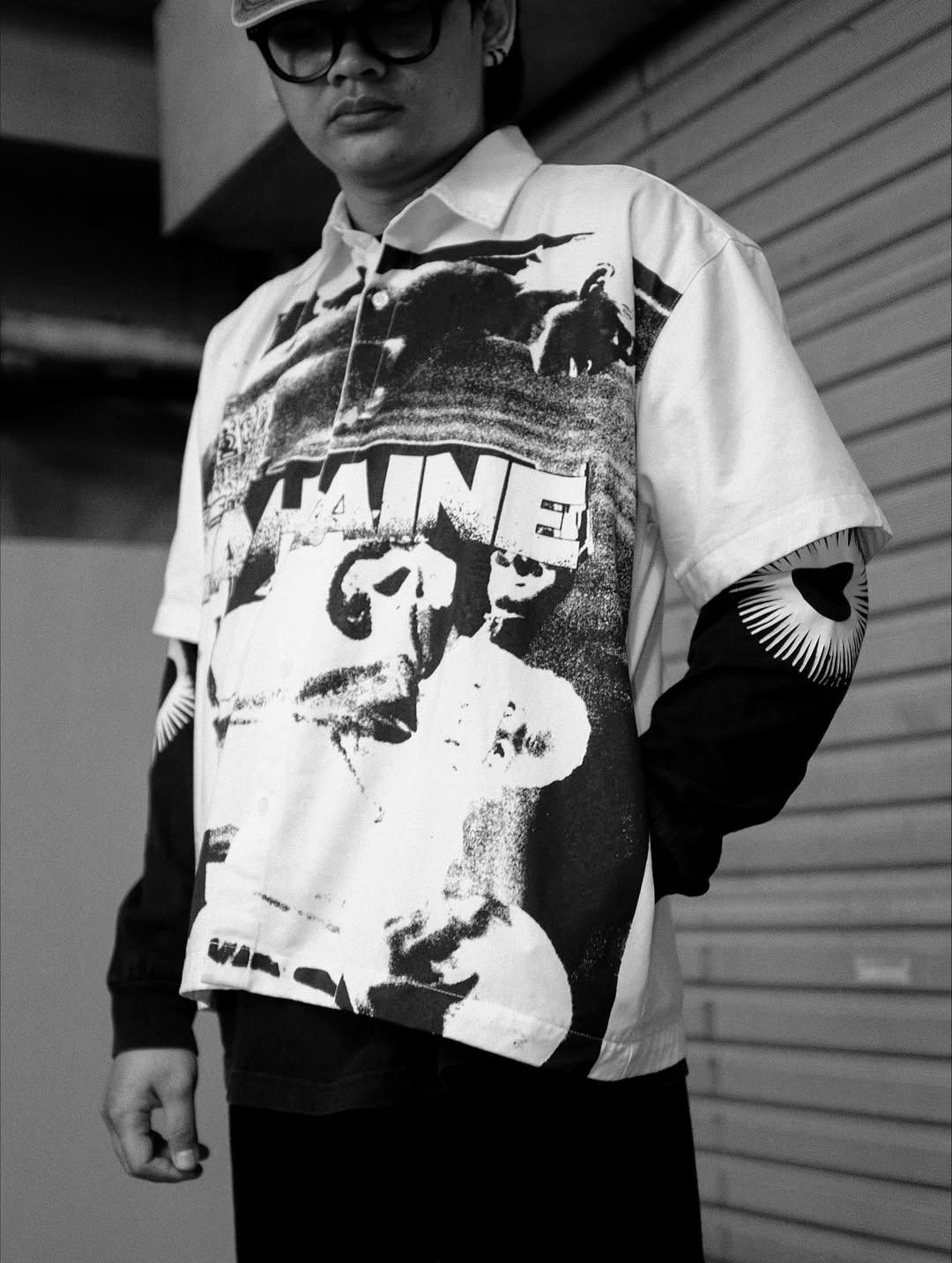 Rap Tees La Haine - White Tees Print Size US L / EU 52-54 / 3 - 4 Thumbnail