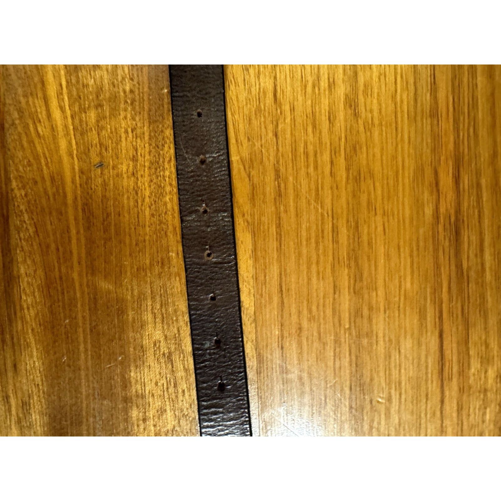 Dsquared2 VINTAGE DSQUARED LOGO Belt Leather Brown Made in Italy | Men | L | Brass Hardware Size ONE SIZE - 7 Thumbnail