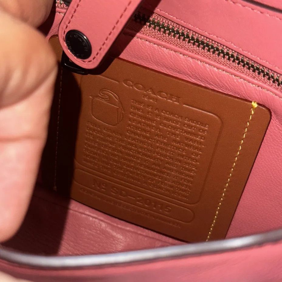 Coach Coach Crossbody Saddle 23 Pink Bag Size ONE SIZE - 5 Thumbnail